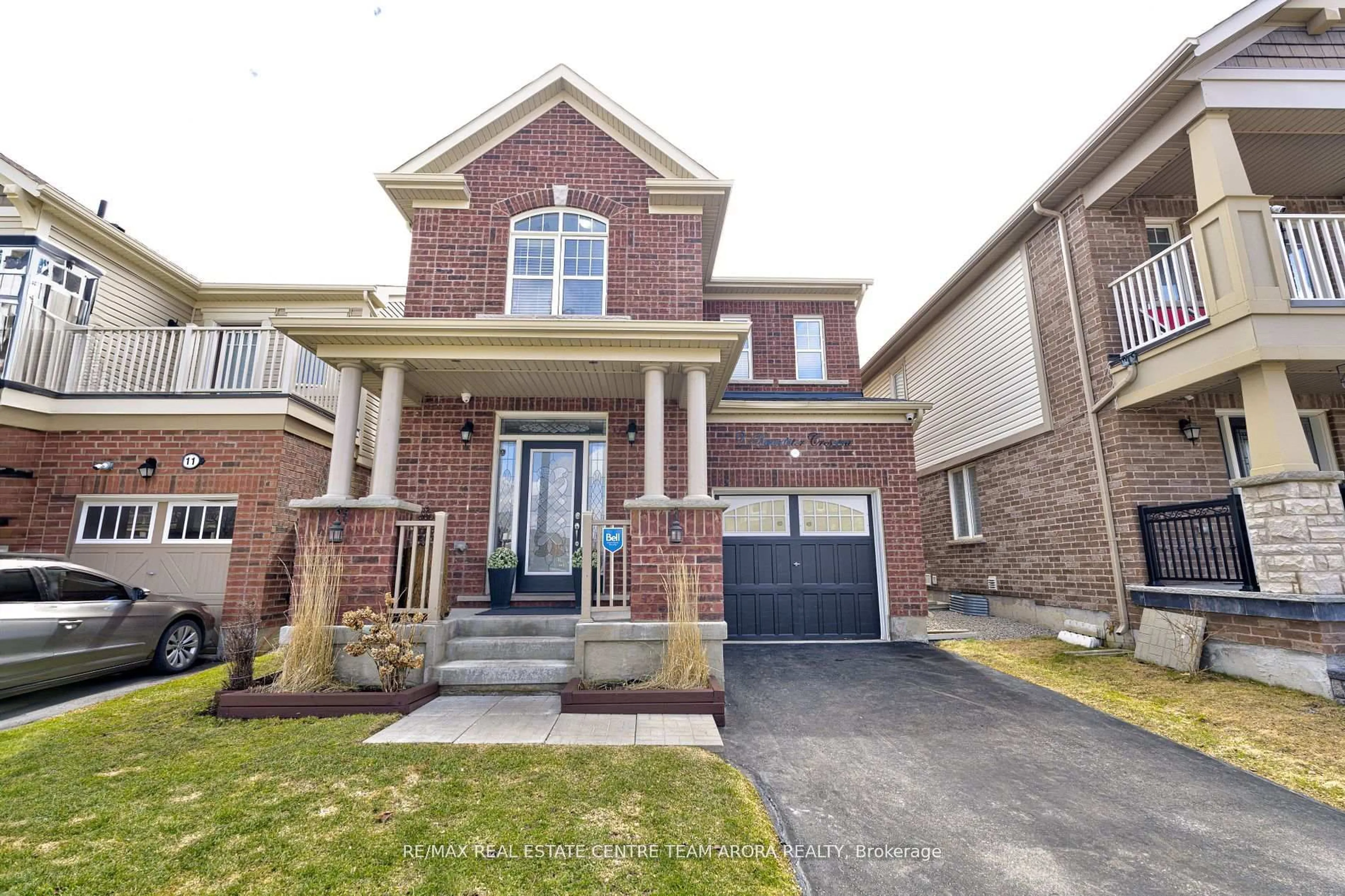 Home with brick exterior material, street for 9 Bannister Cres, Brampton Ontario L7A 0G2