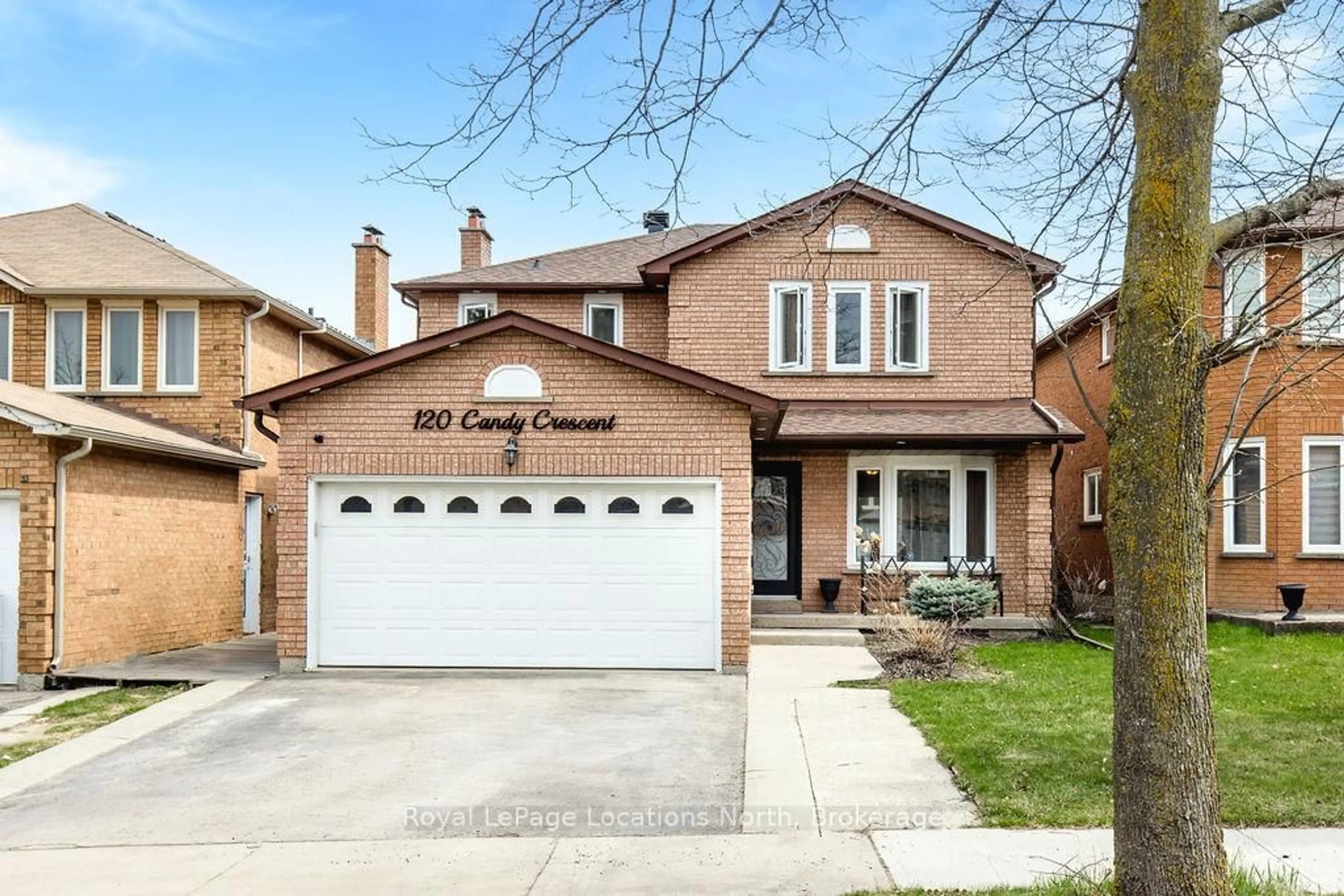 Home with brick exterior material, street for 120 Candy Cres, Brampton Ontario L6X 3T5