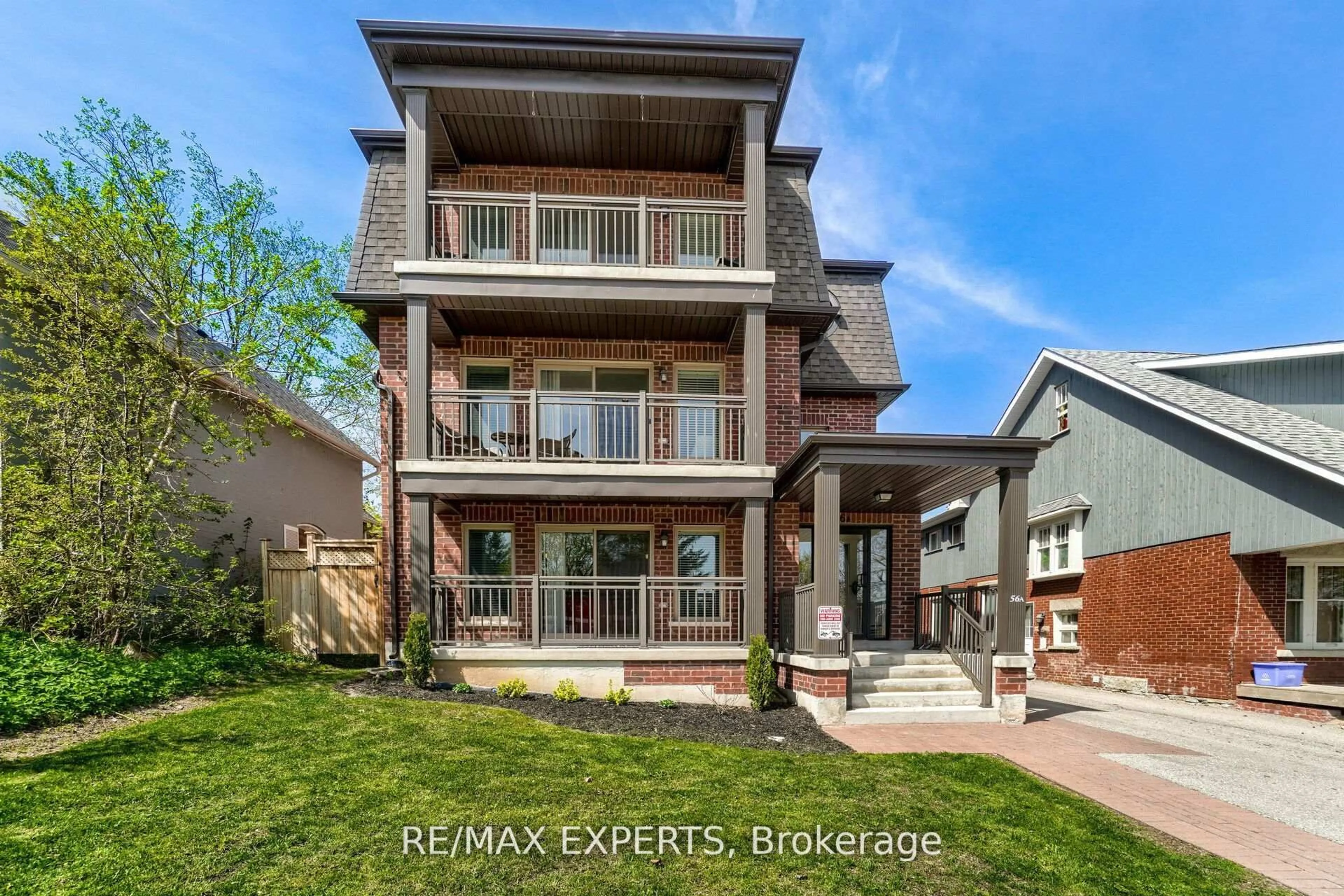 Home with brick exterior material, street for 56 First St, Orangeville Ontario L9W 2E4