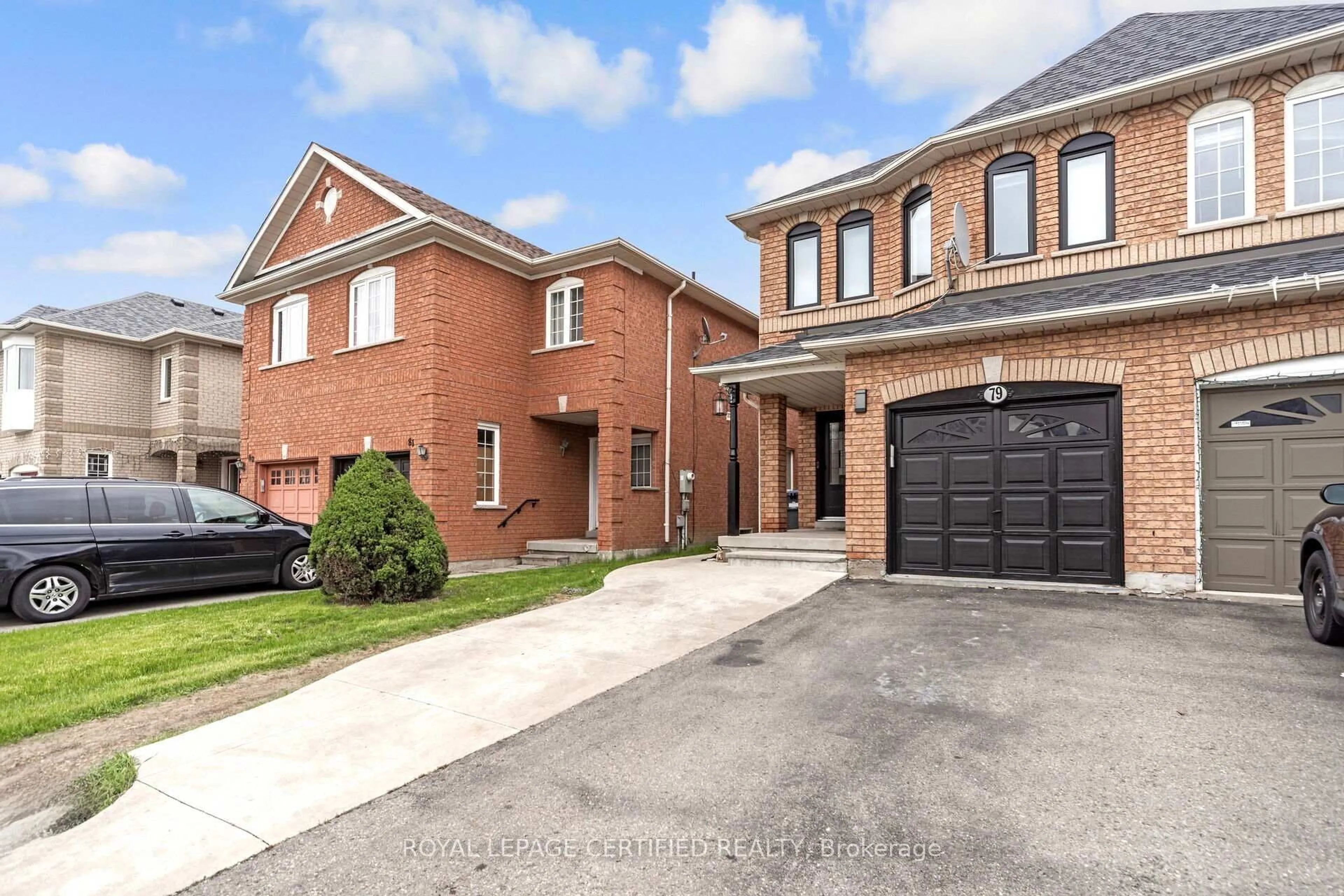 Home with brick exterior material, street for 79 Native Landing, Brampton Ontario L6X 5A8