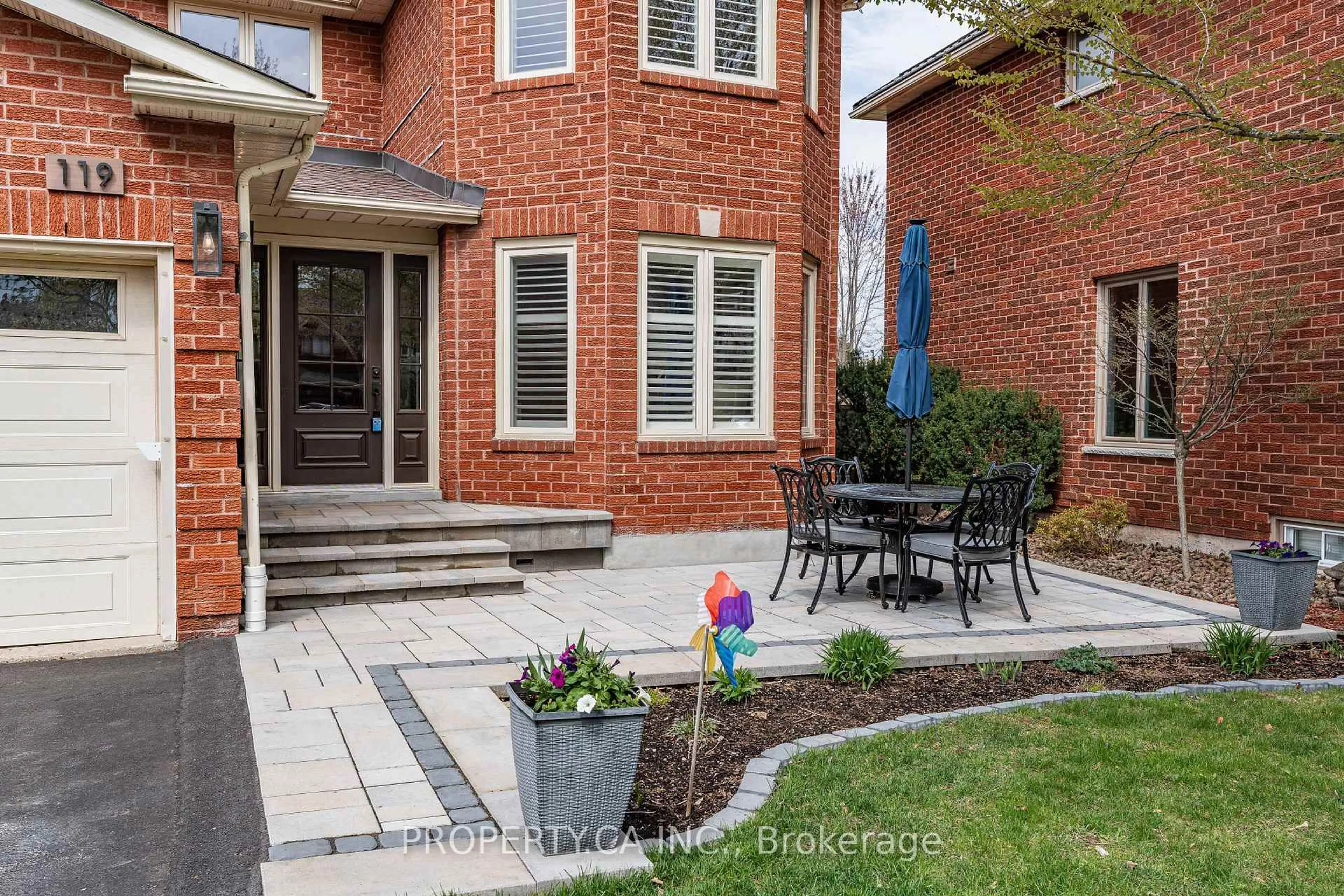 Home with brick exterior material, street for 119 Triller Pl, Oakville Ontario L6L 6J3