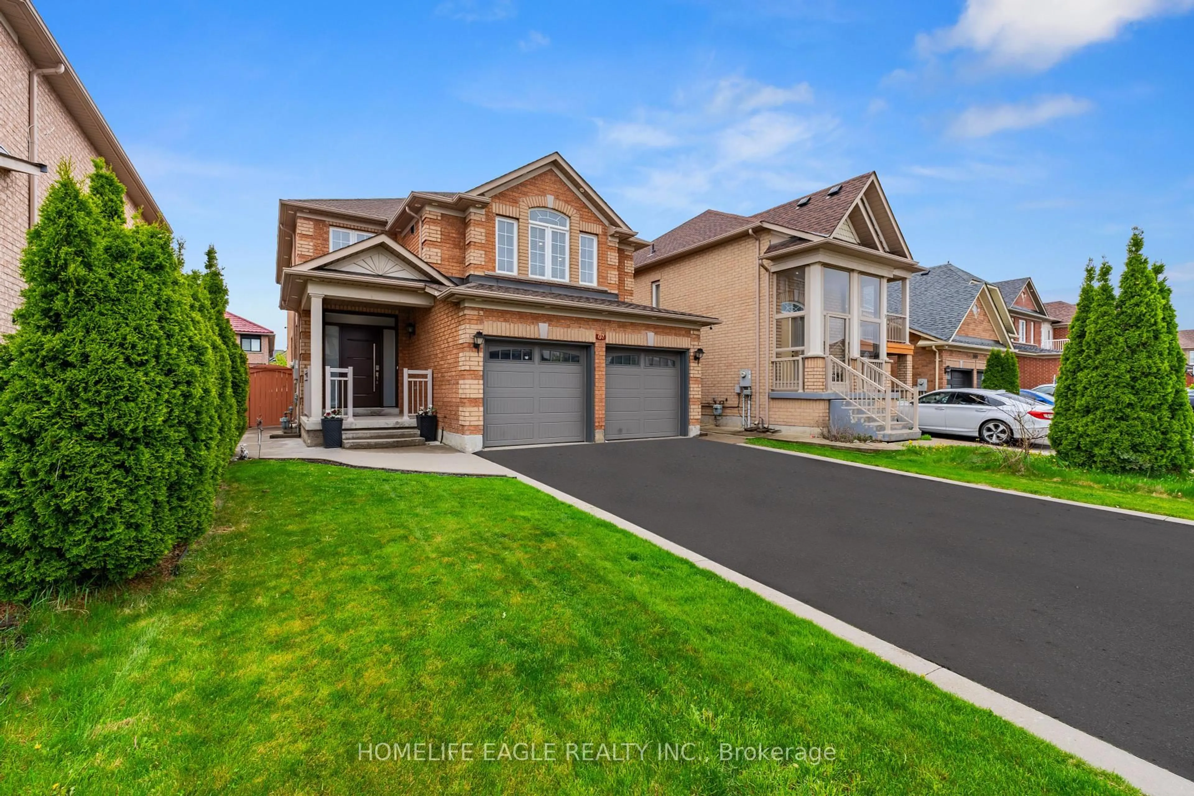 Home with brick exterior material, street for 7 Denim Dr, Brampton Ontario L6P 1K4