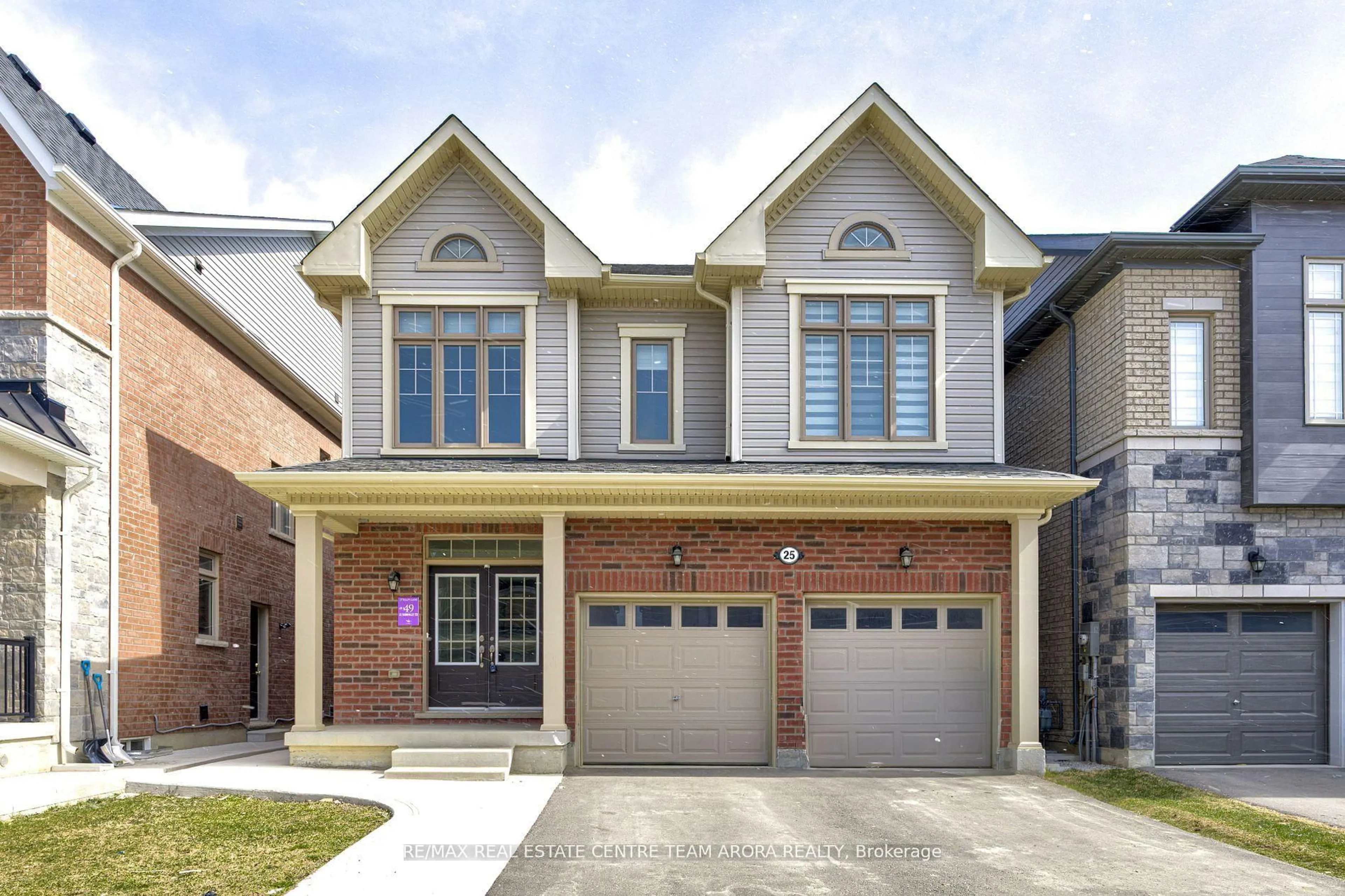 Home with brick exterior material, street for 25 Thornvalley Terr, Caledon Ontario L7C 4H9