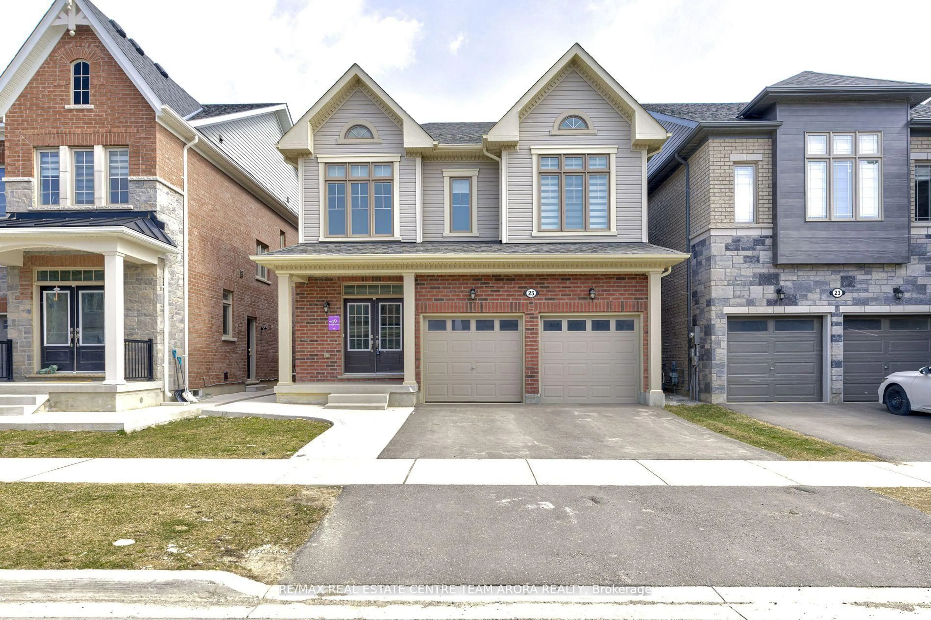 Home with brick exterior material, street for 25 Thornvalley Terr, Caledon Ontario L7C 4H9
