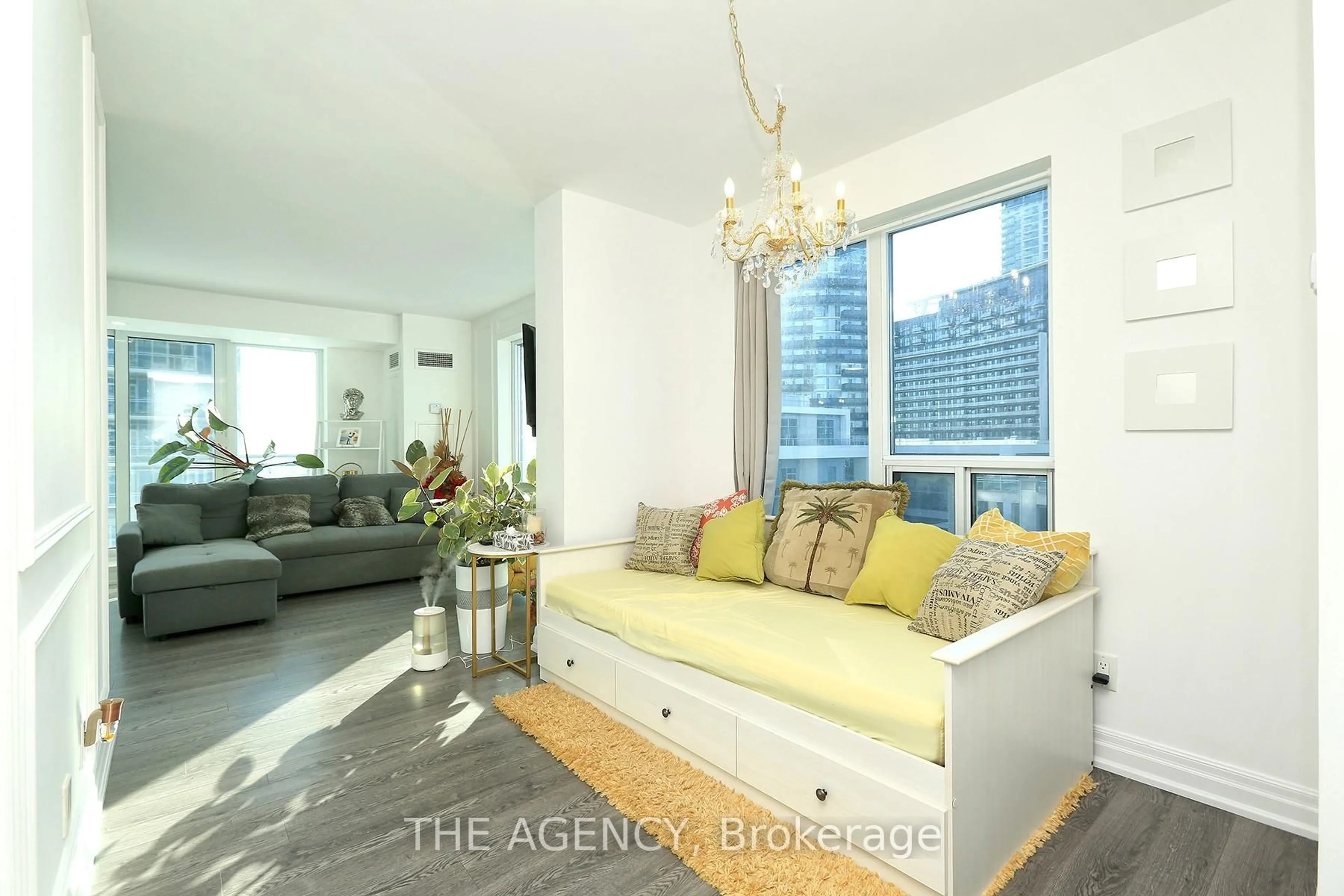 Living room with furniture, unknown for 2121 Lake Shore Blvd #712, Toronto Ontario M8V 4E9
