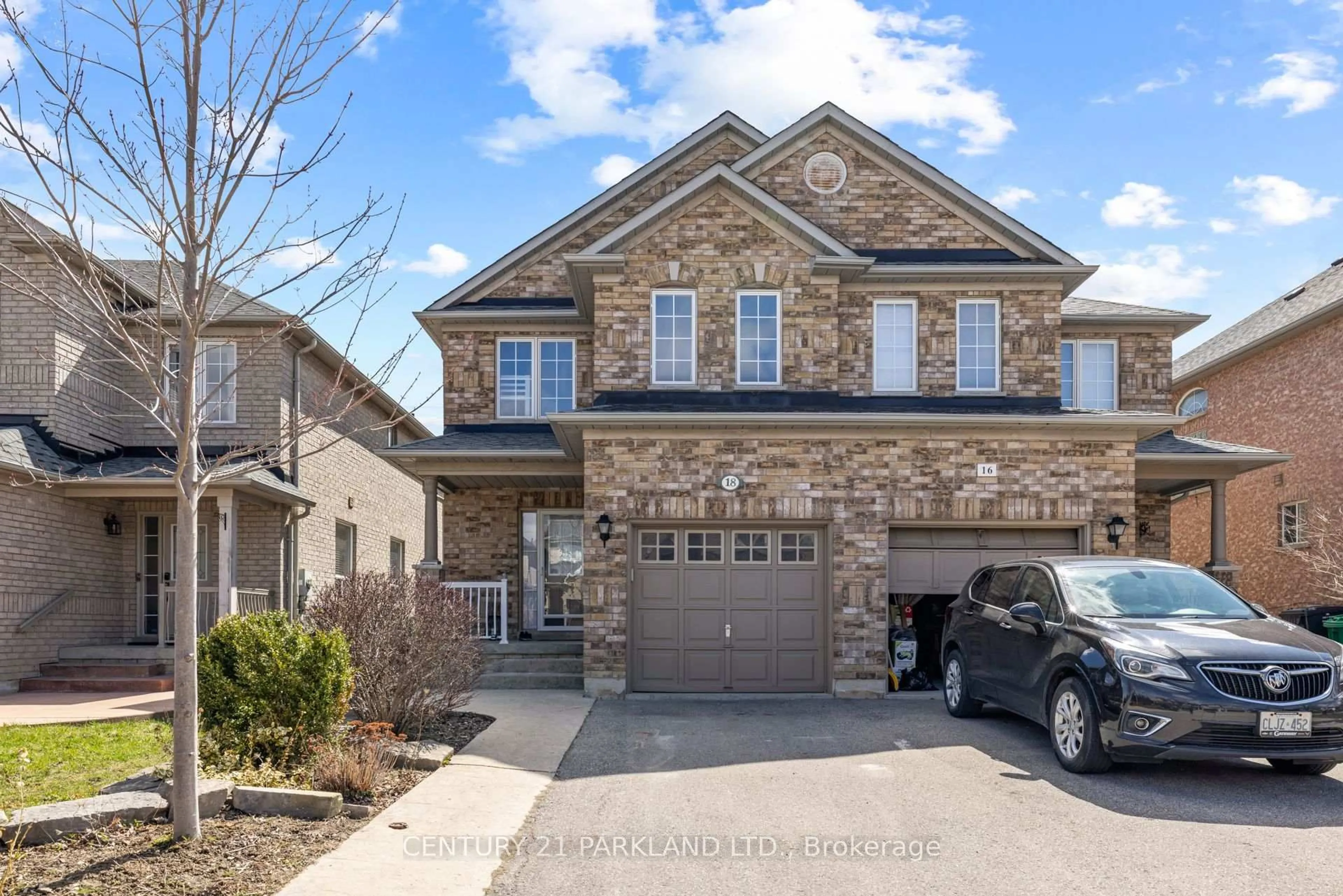 Home with brick exterior material, street for 18 Humbershed Cres, Caledon Ontario L7E 2X2