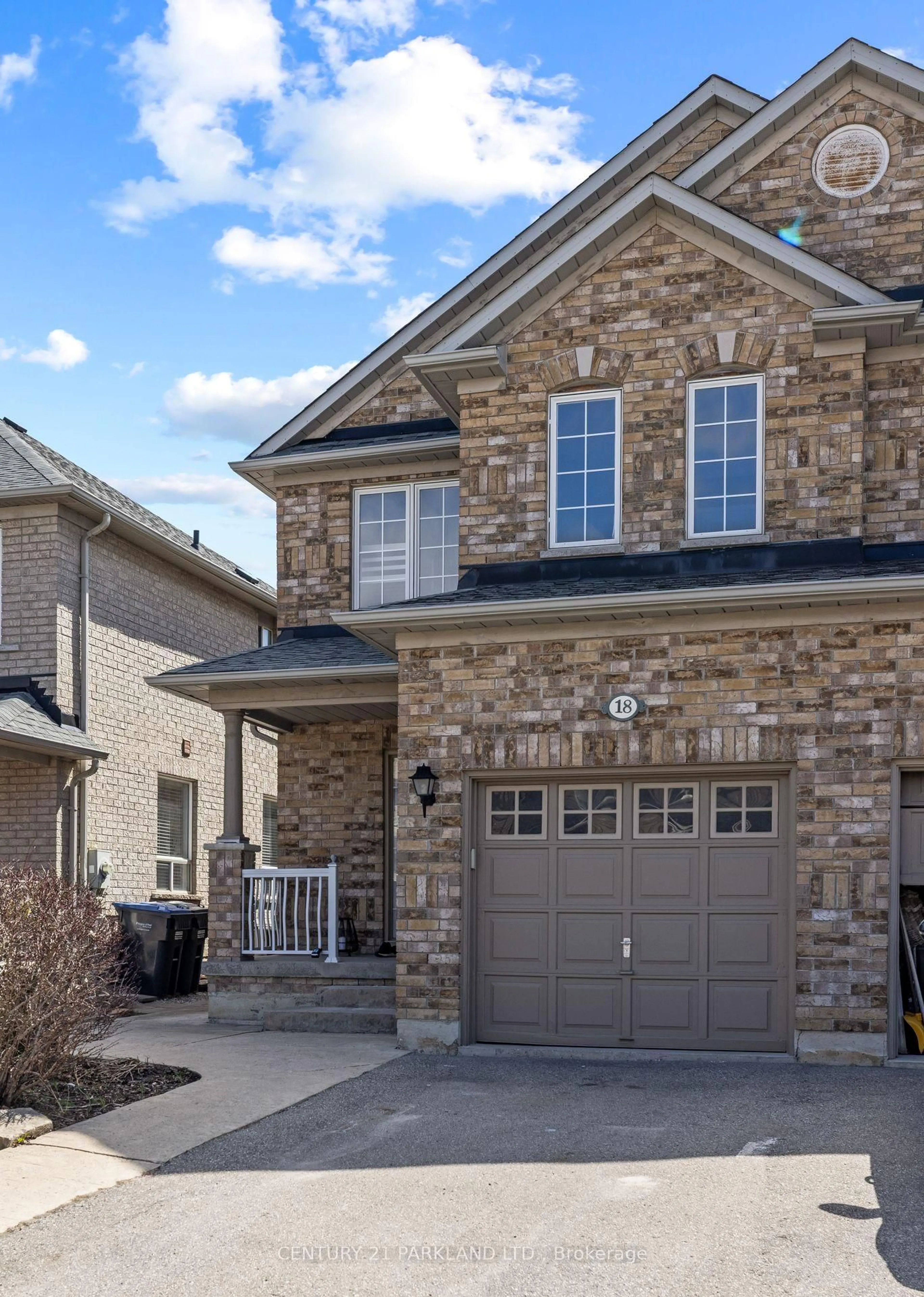 Home with brick exterior material, street for 18 Humbershed Cres, Caledon Ontario L7E 2X2