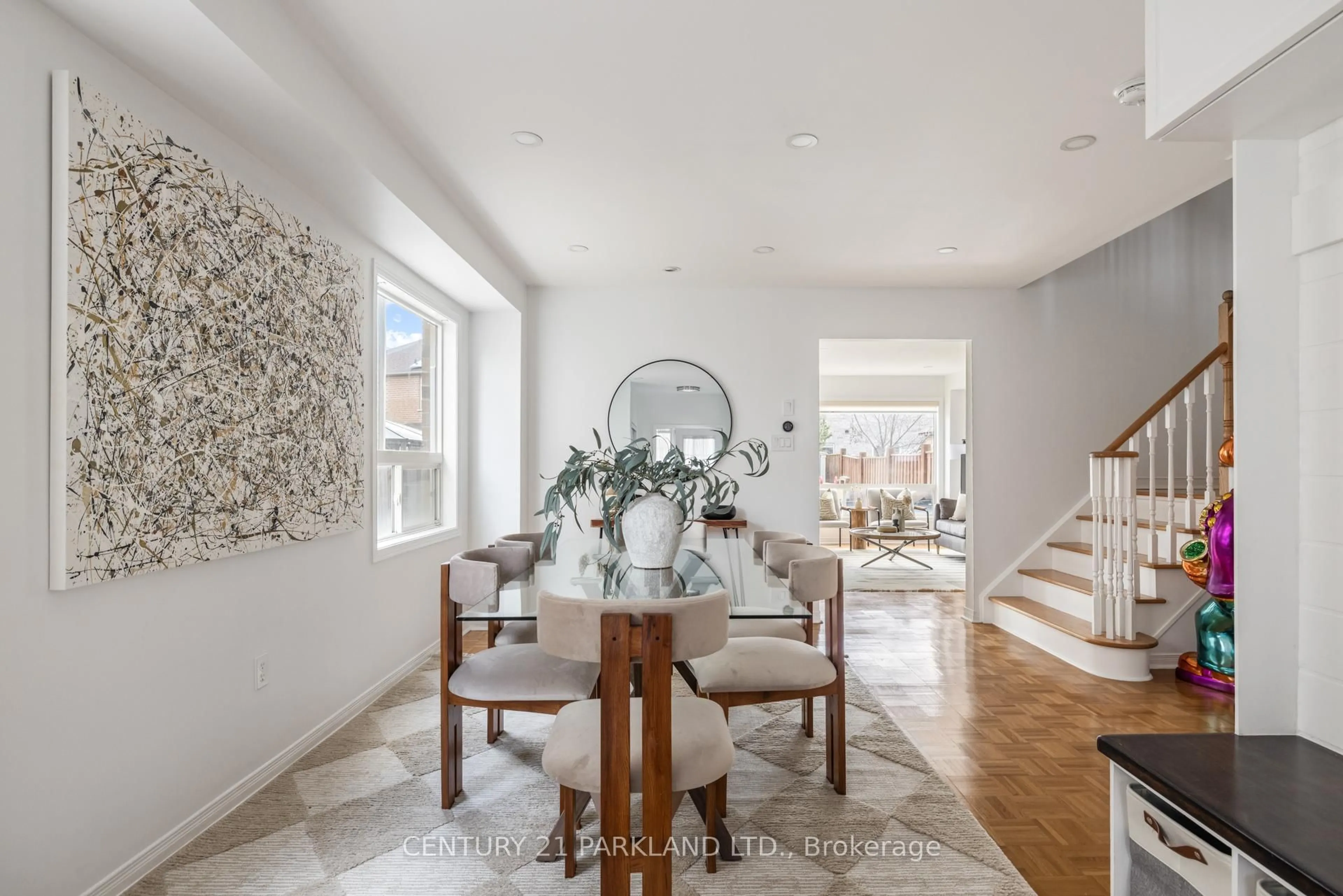 Dining room, ceramic/tile floor for 18 Humbershed Cres, Caledon Ontario L7E 2X2