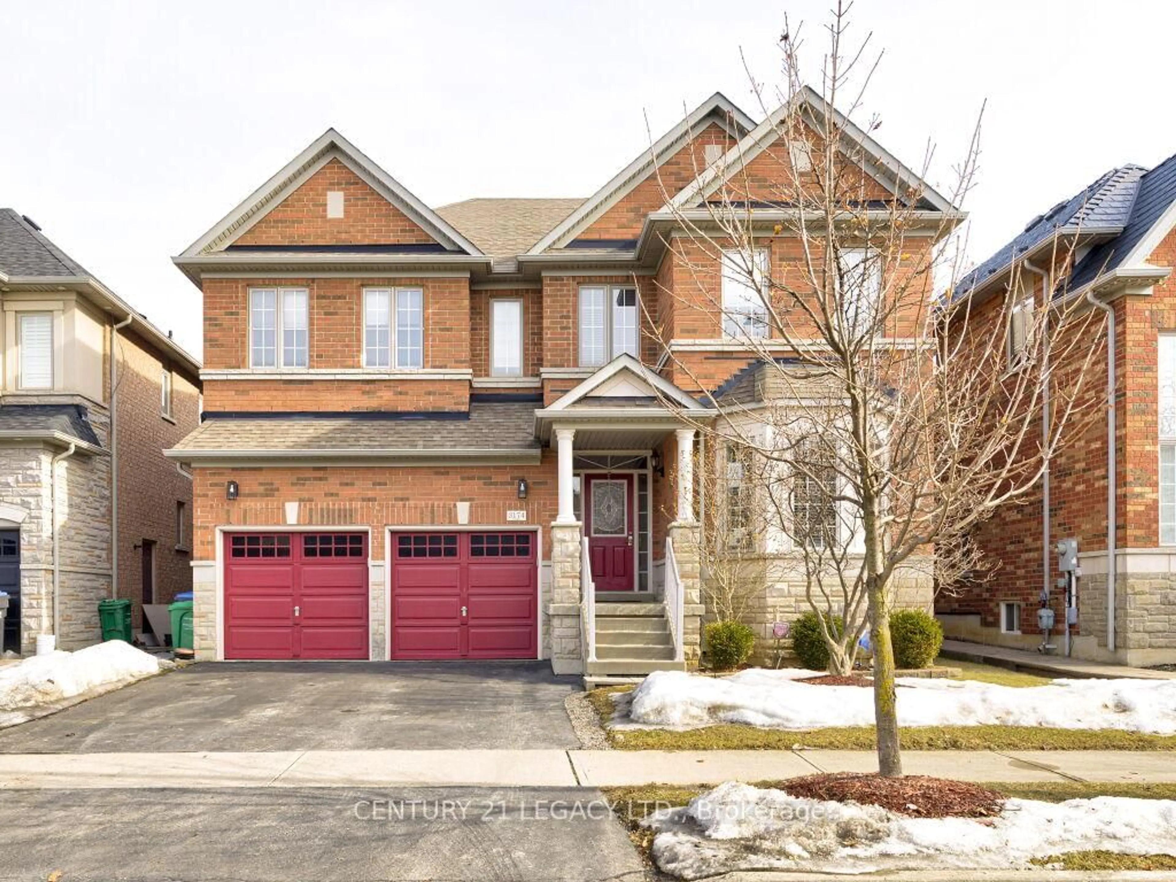 Home with brick exterior material, street for 3174 Mission Hill Dr, Mississauga Ontario L5M 0B2