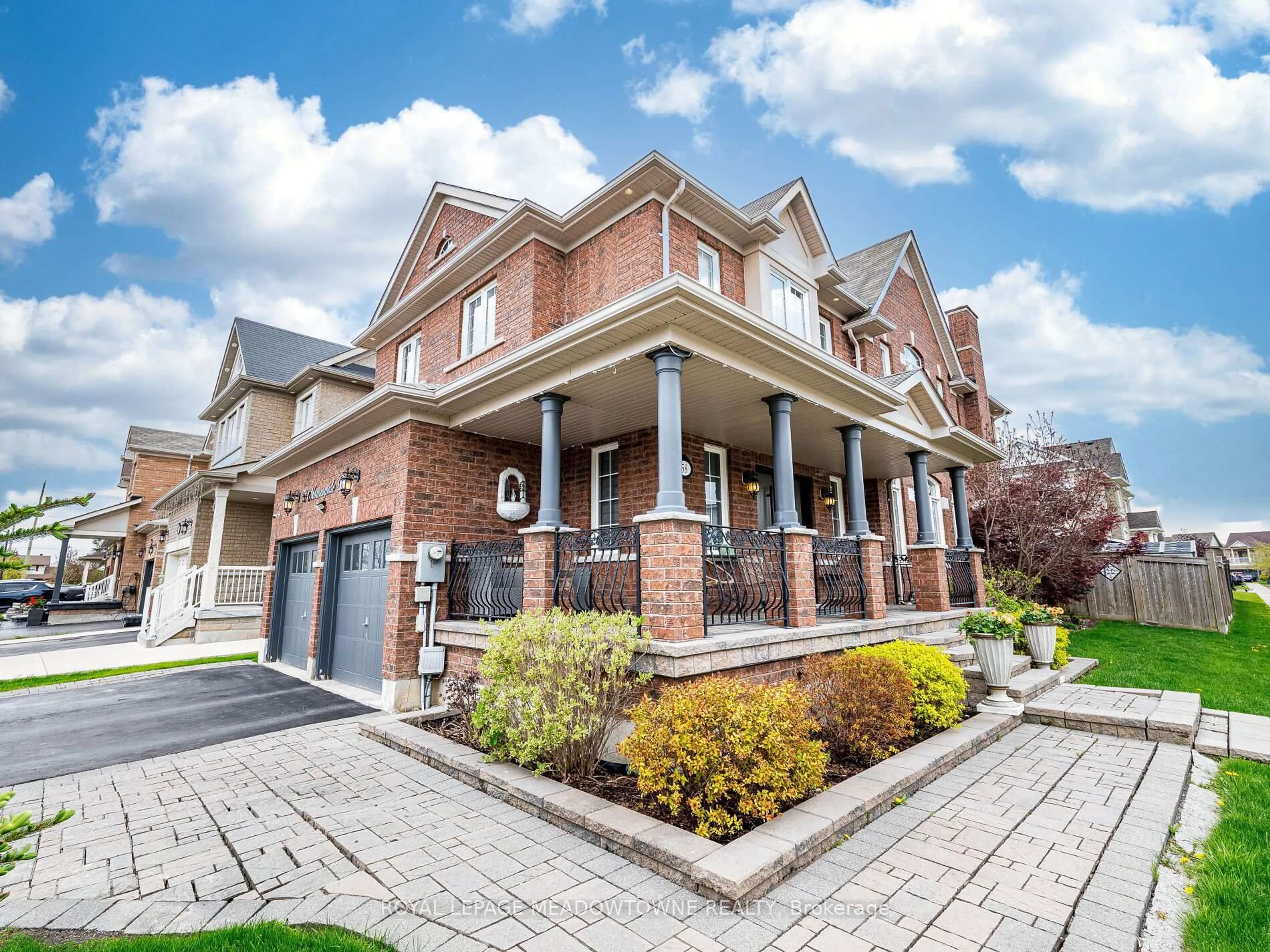 Home with brick exterior material, street for 58 Morningside Dr, Halton Hills Ontario L7G 0H7