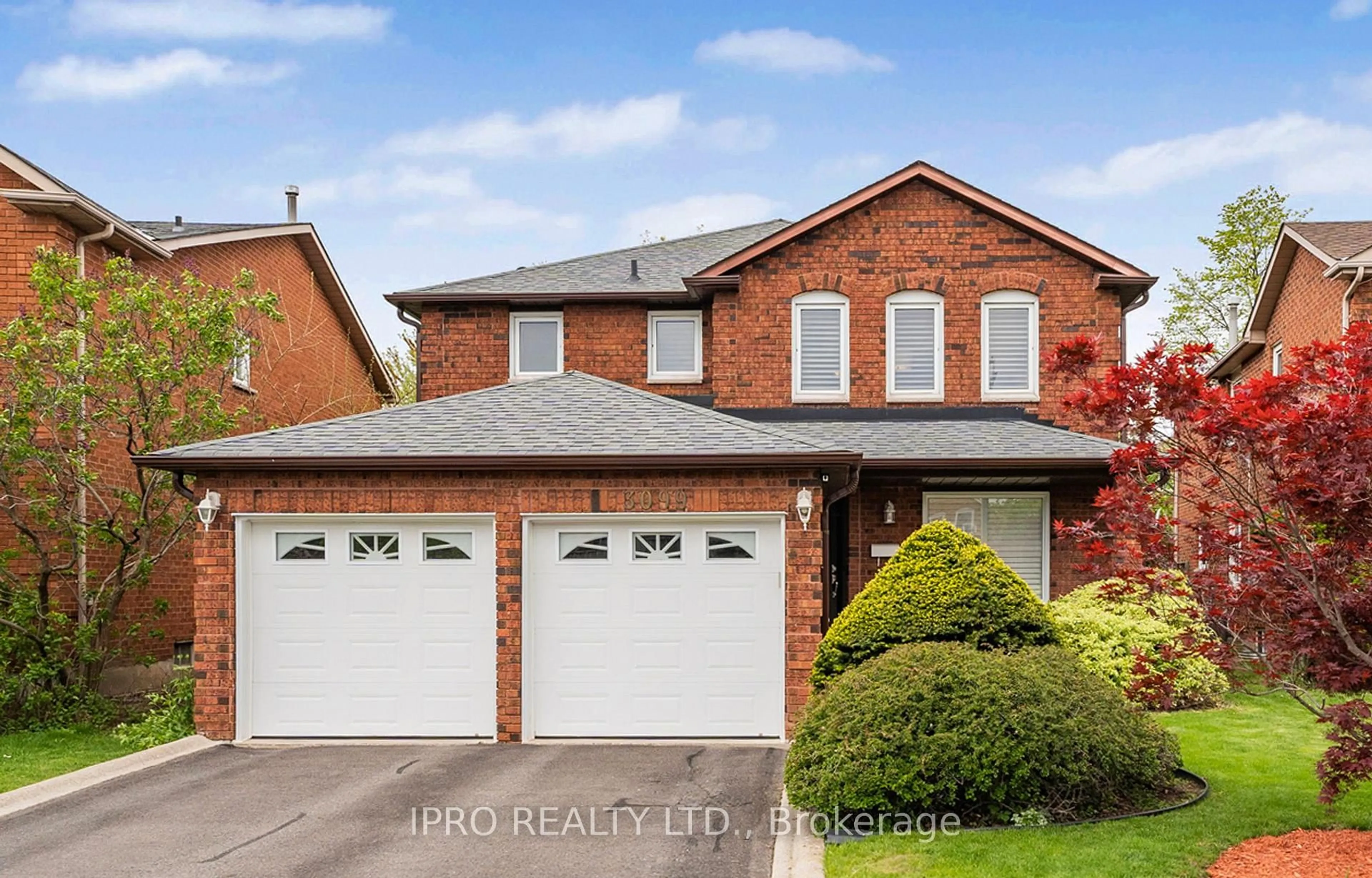 Home with brick exterior material, street for 3099 ORLEANS Rd, Mississauga Ontario L5L 5L6
