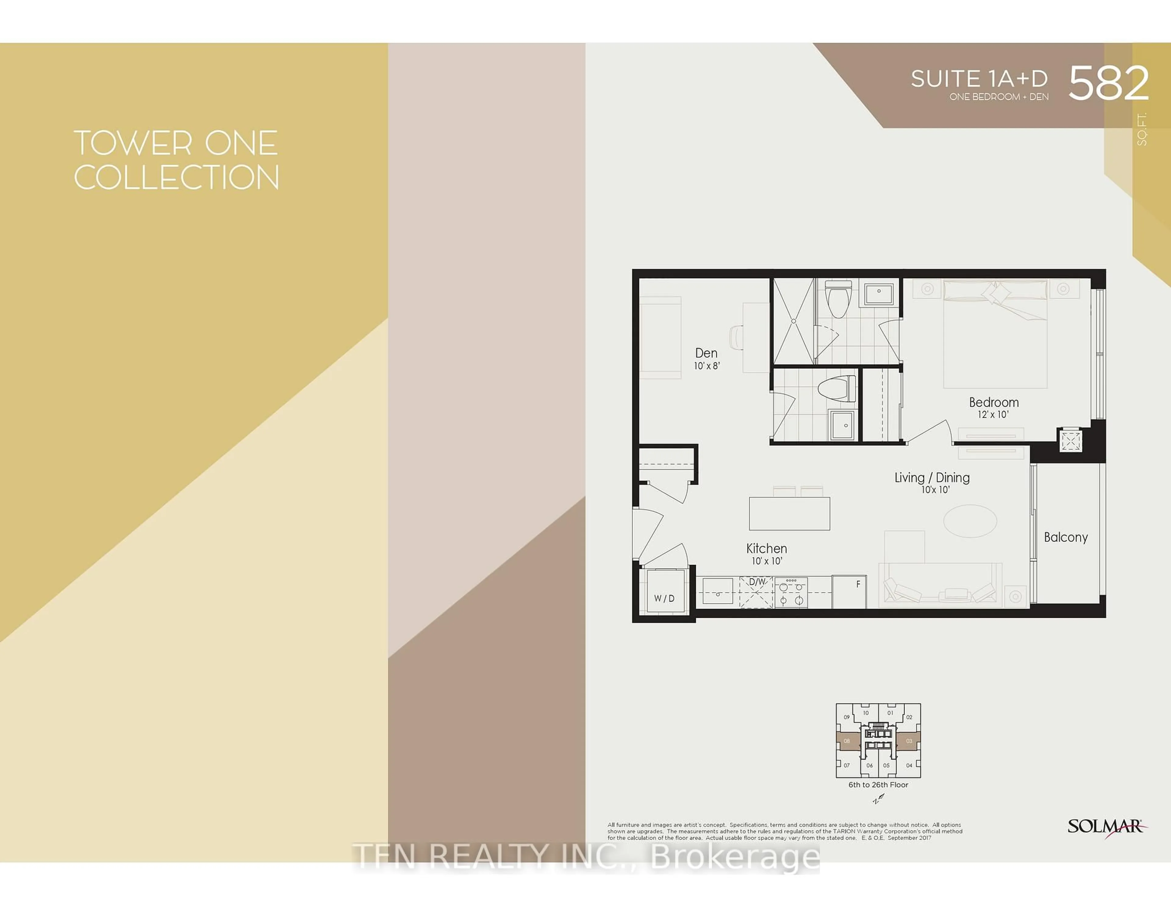 Floor plan for 36 Elm Dr #2403, Mississauga Ontario L5B 0N3
