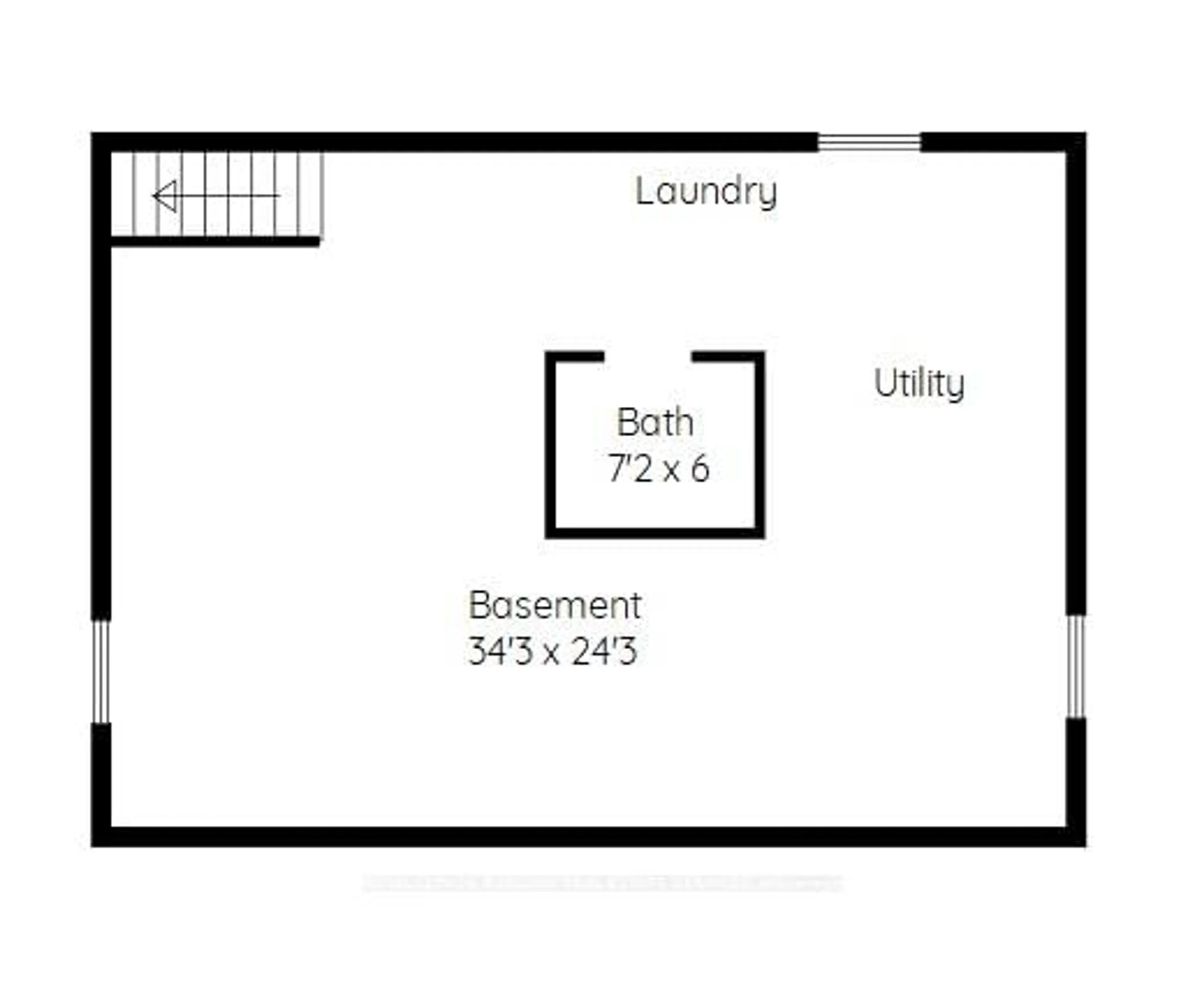 Floor plan for 430 Queen Mary Dr, Oakville Ontario L6K 3M1