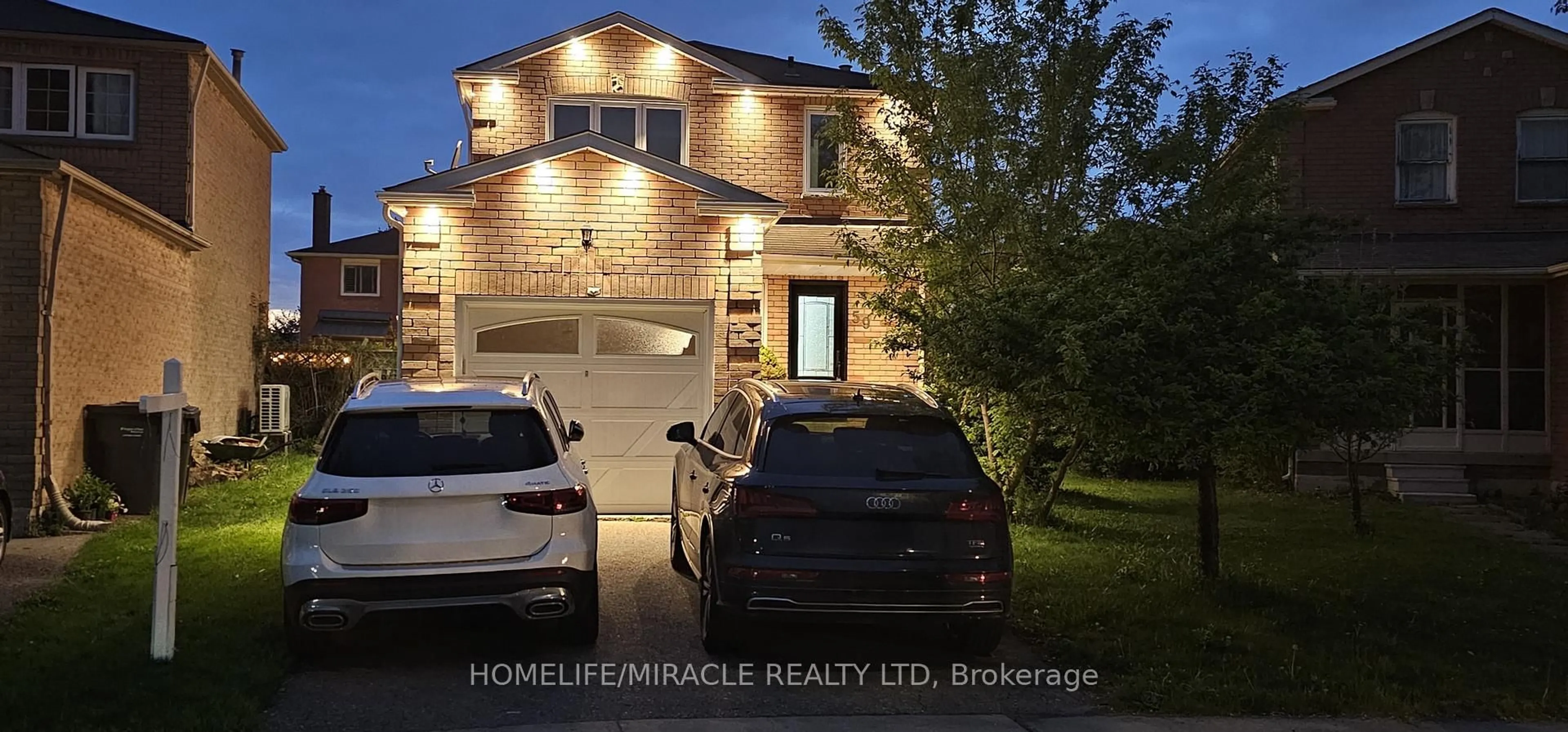 Home with brick exterior material, street for 59 Faywood Dr, Brampton Ontario L6Y 4M1