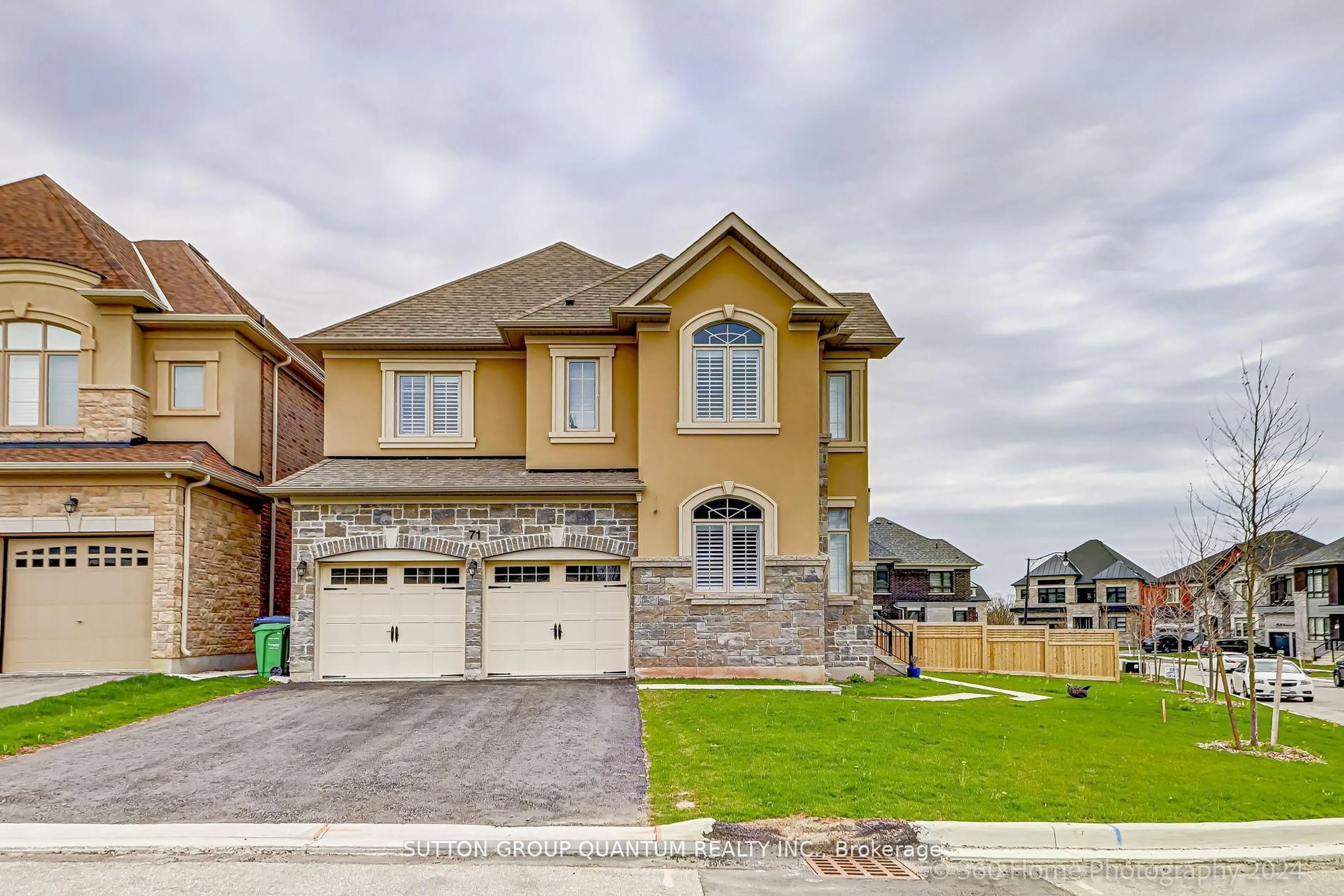 Home with brick exterior material, street for 71 Dairymaid Rd, Brampton Ontario L6X 5R9