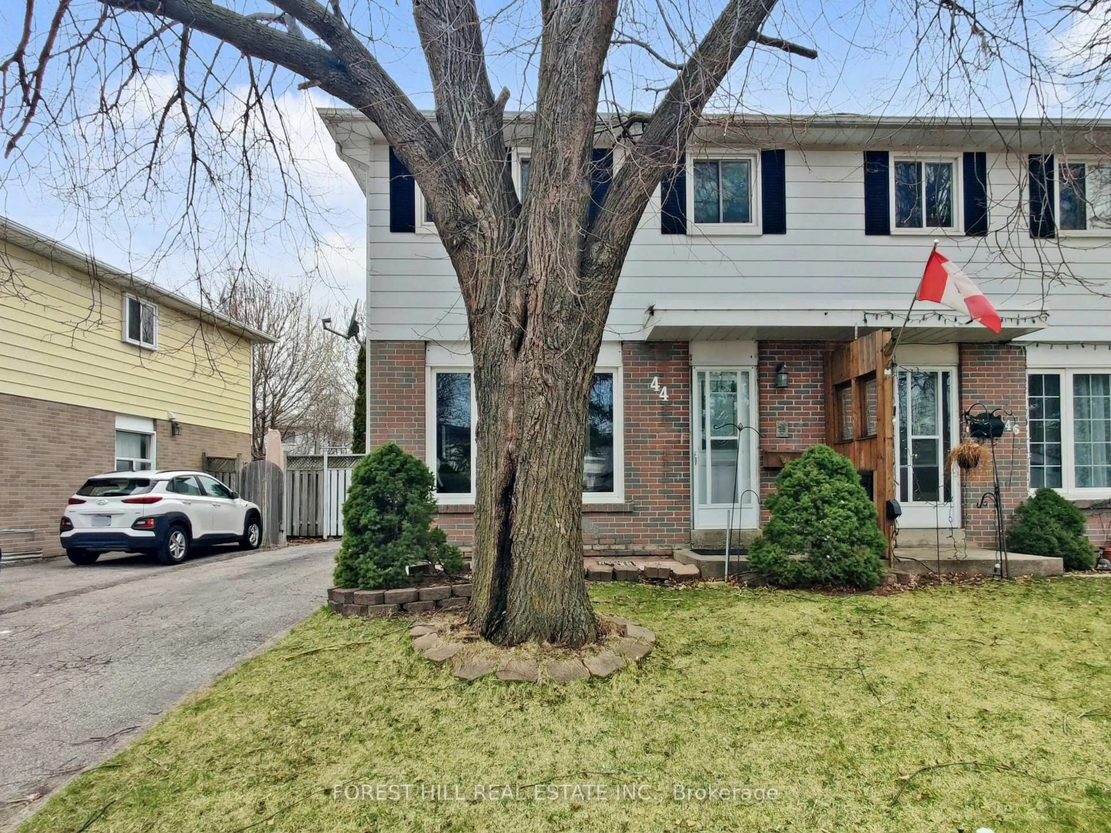 Home with brick exterior material, street for 44 Herkley Dr, Brampton Ontario L6V 2E8