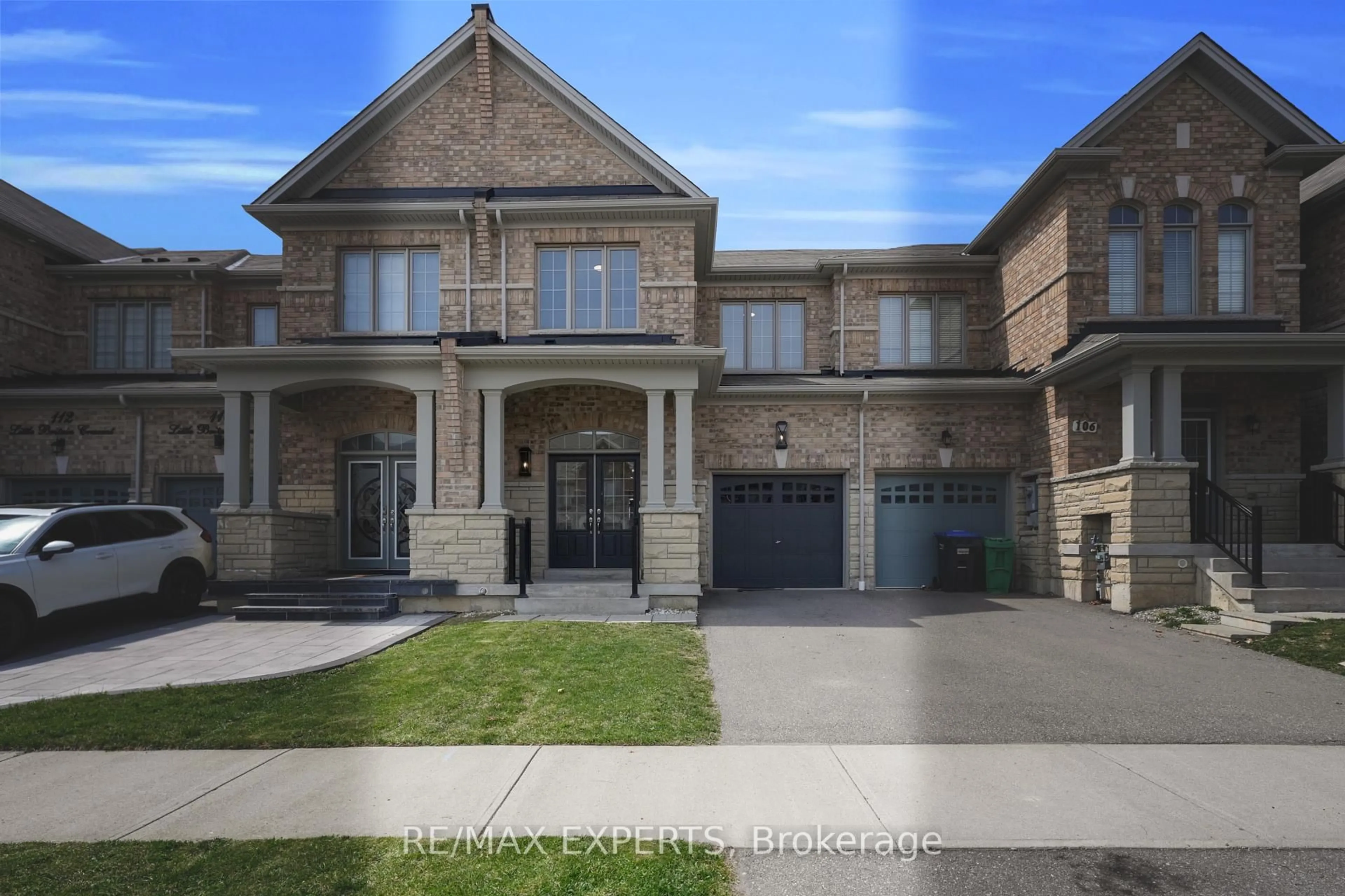 Home with brick exterior material, street for 108 Little Britain Cres, Brampton Ontario L6Y 6A9