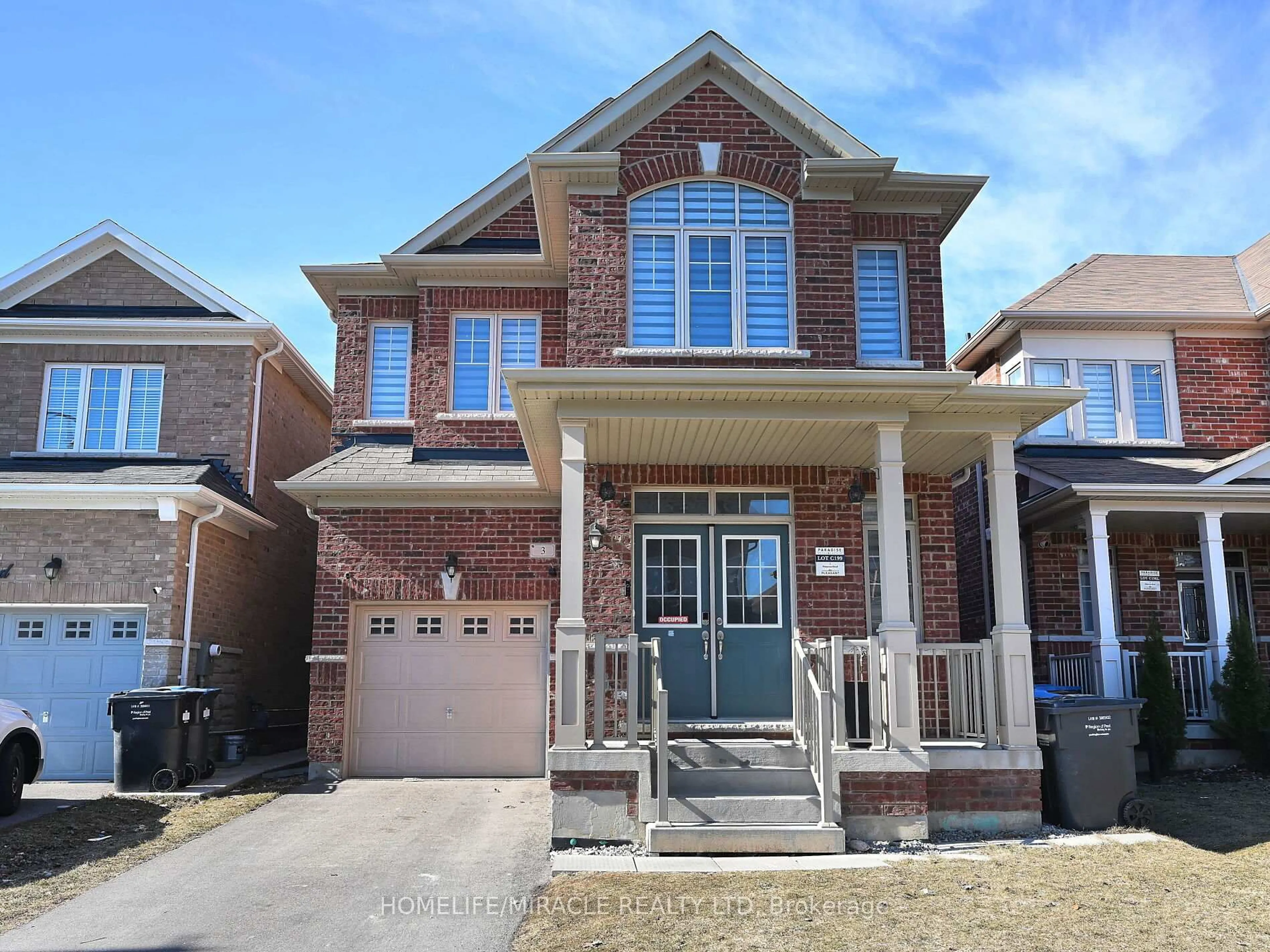 Home with brick exterior material, street for 3 Monceau Rd, Brampton Ontario L7A 4E6