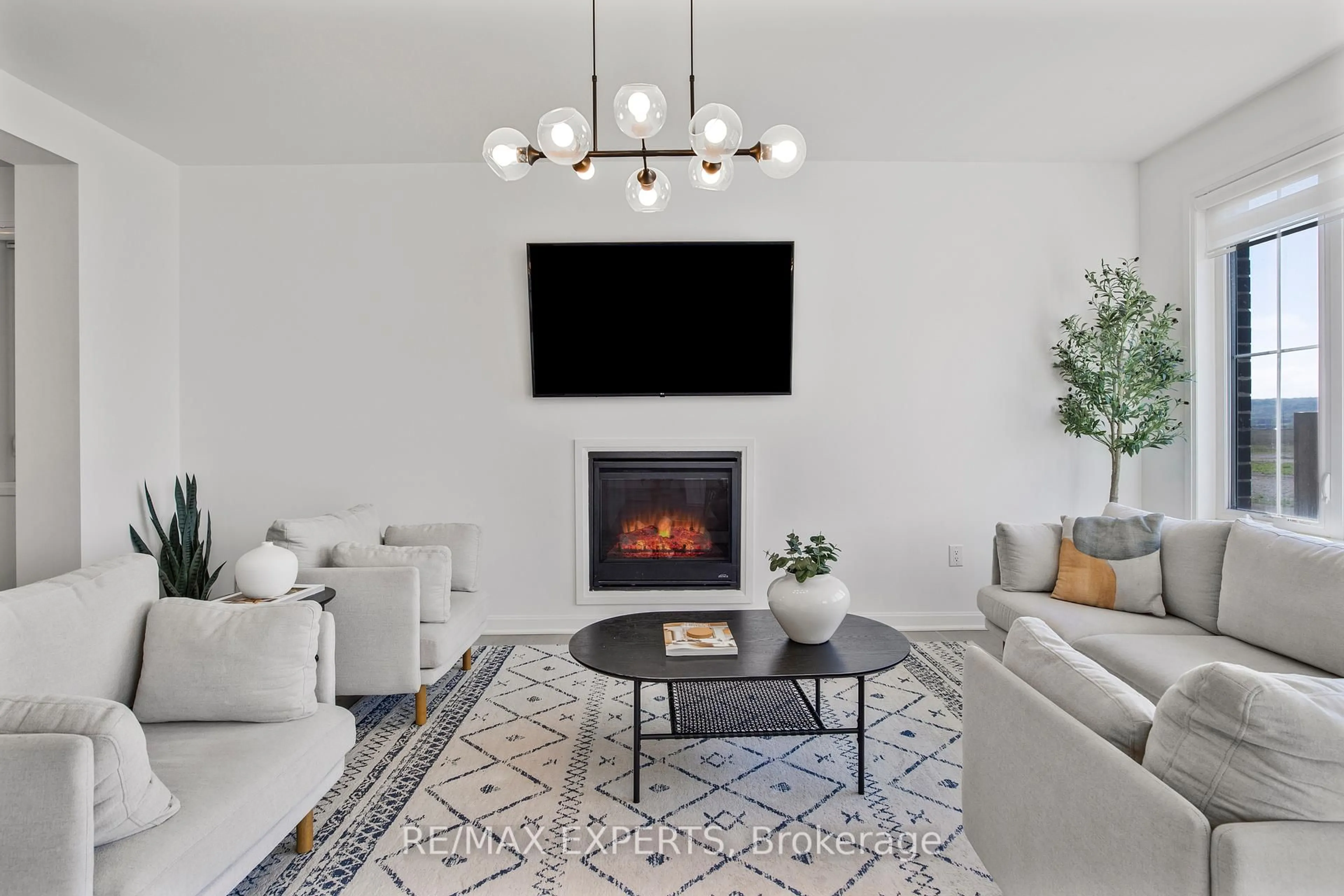 Living room with furniture, unknown for 397 Gordon Krantz Ave, Milton Ontario L9E 1W1