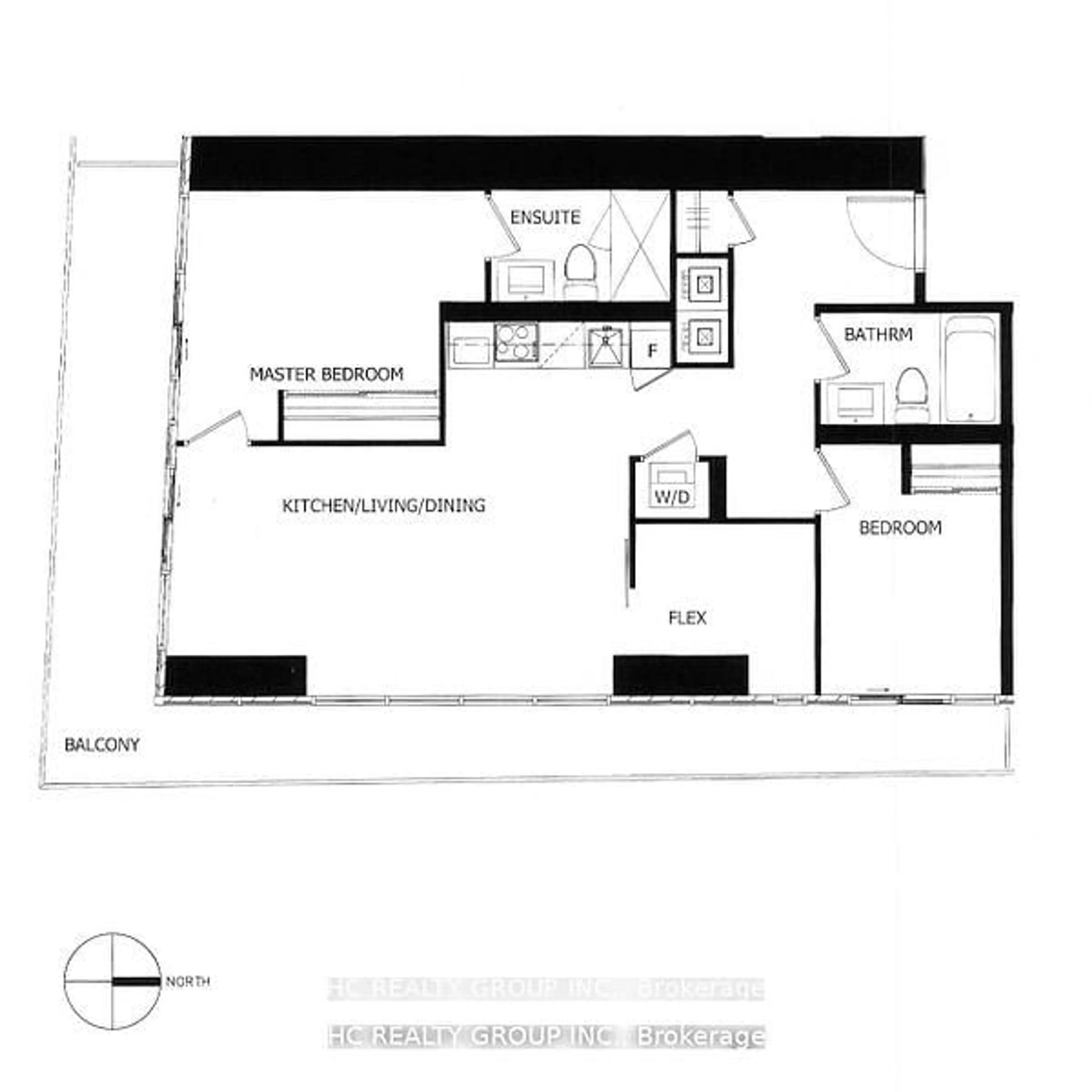 Floor plan for 3883 Quartz Rd #3204, Mississauga Ontario L5B 0M4