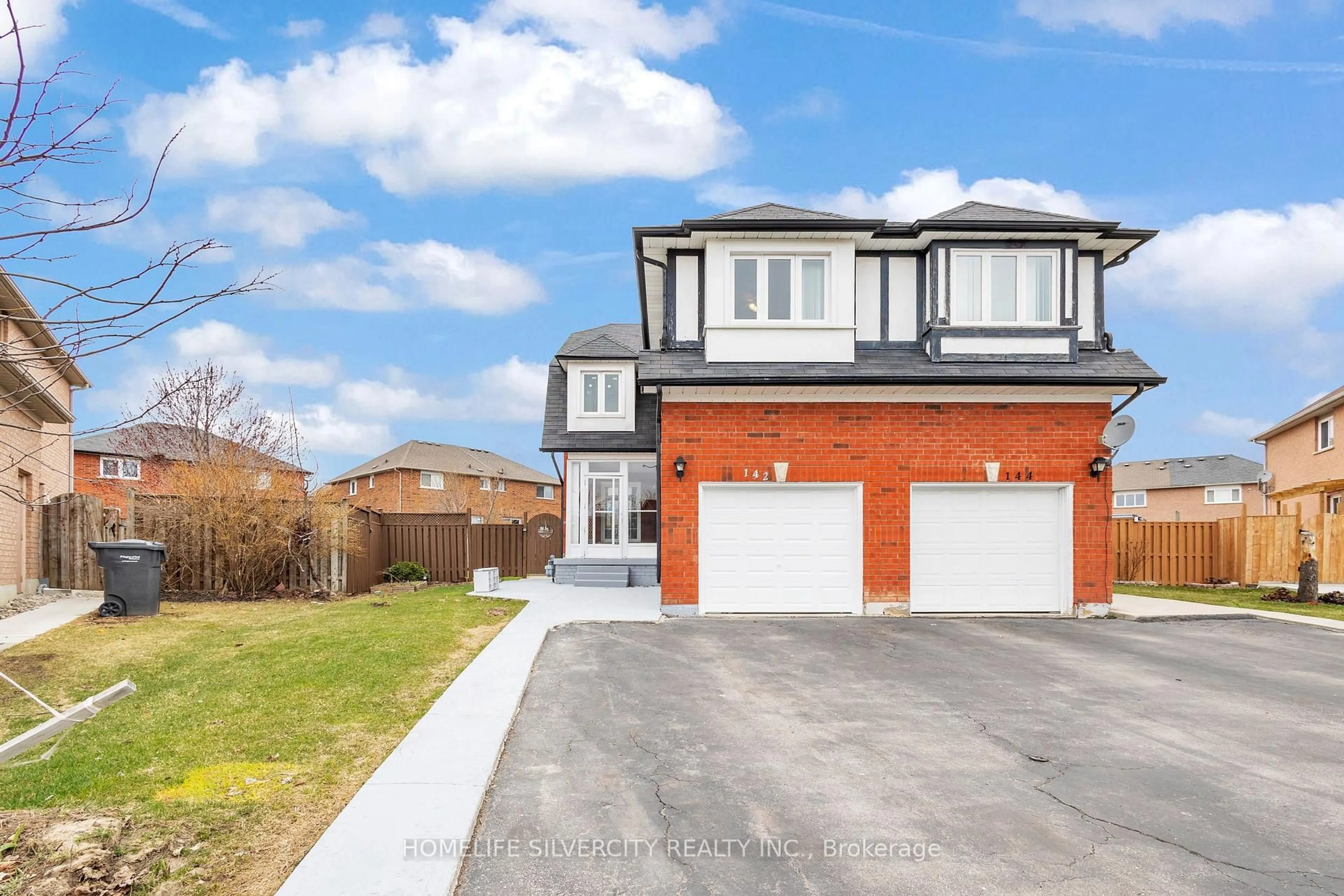Home with brick exterior material, street for 142 Sahara Tr, Brampton Ontario L6R 1P6