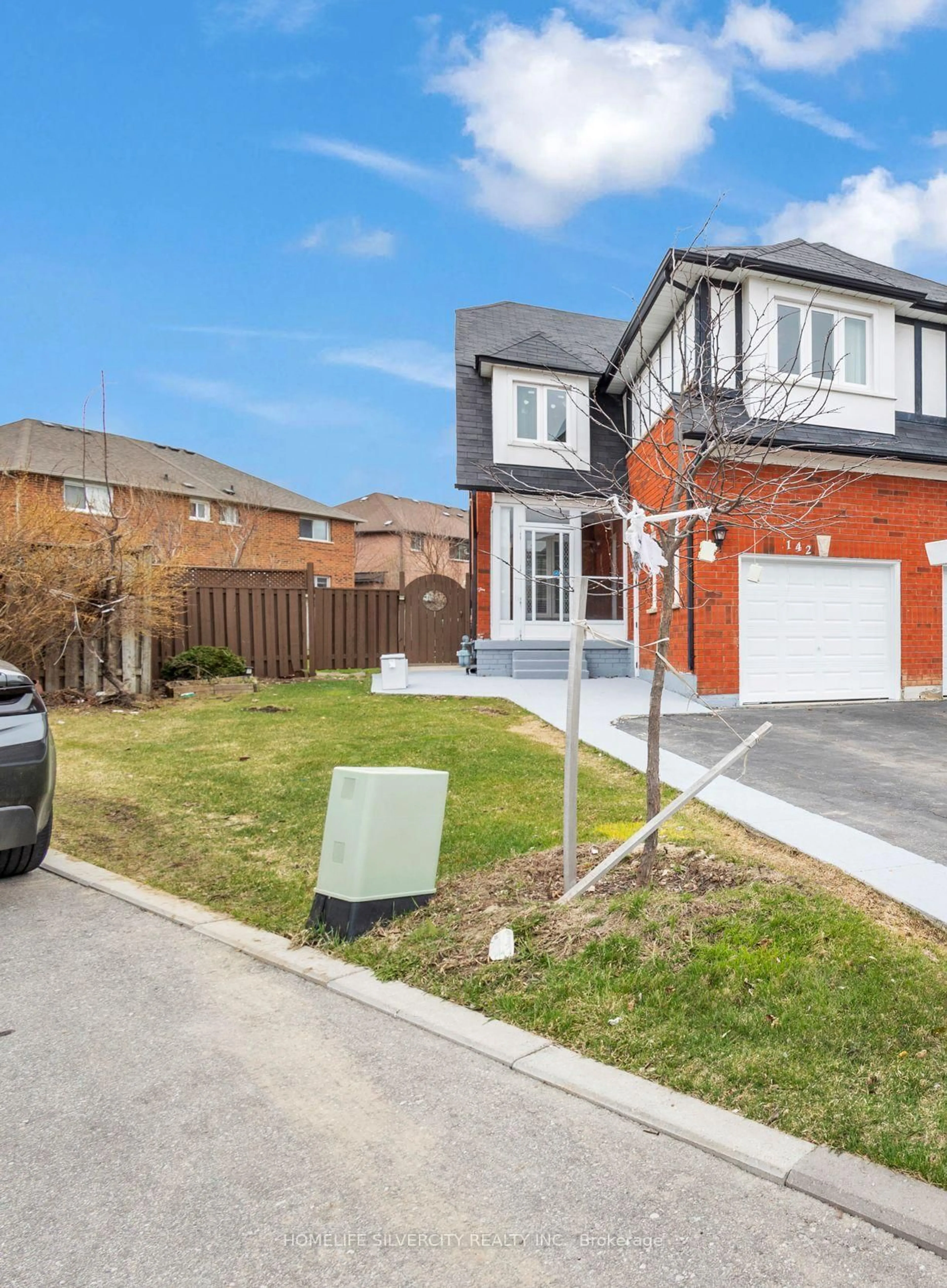 Home with brick exterior material, street for 142 Sahara Tr, Brampton Ontario L6R 1P6