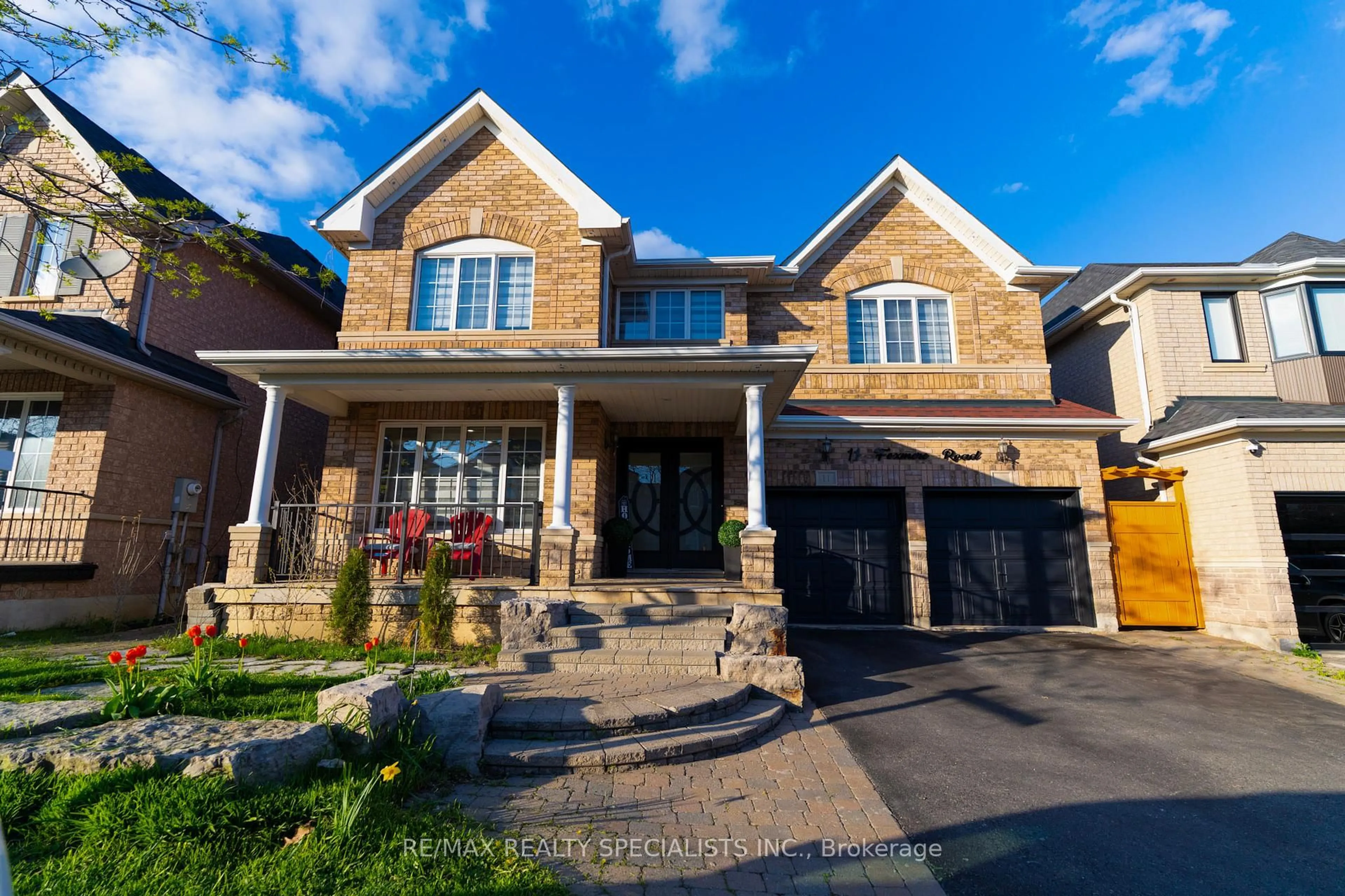 Home with brick exterior material, street for 11 Foxmere Rd, Brampton Ontario L7A 1S7