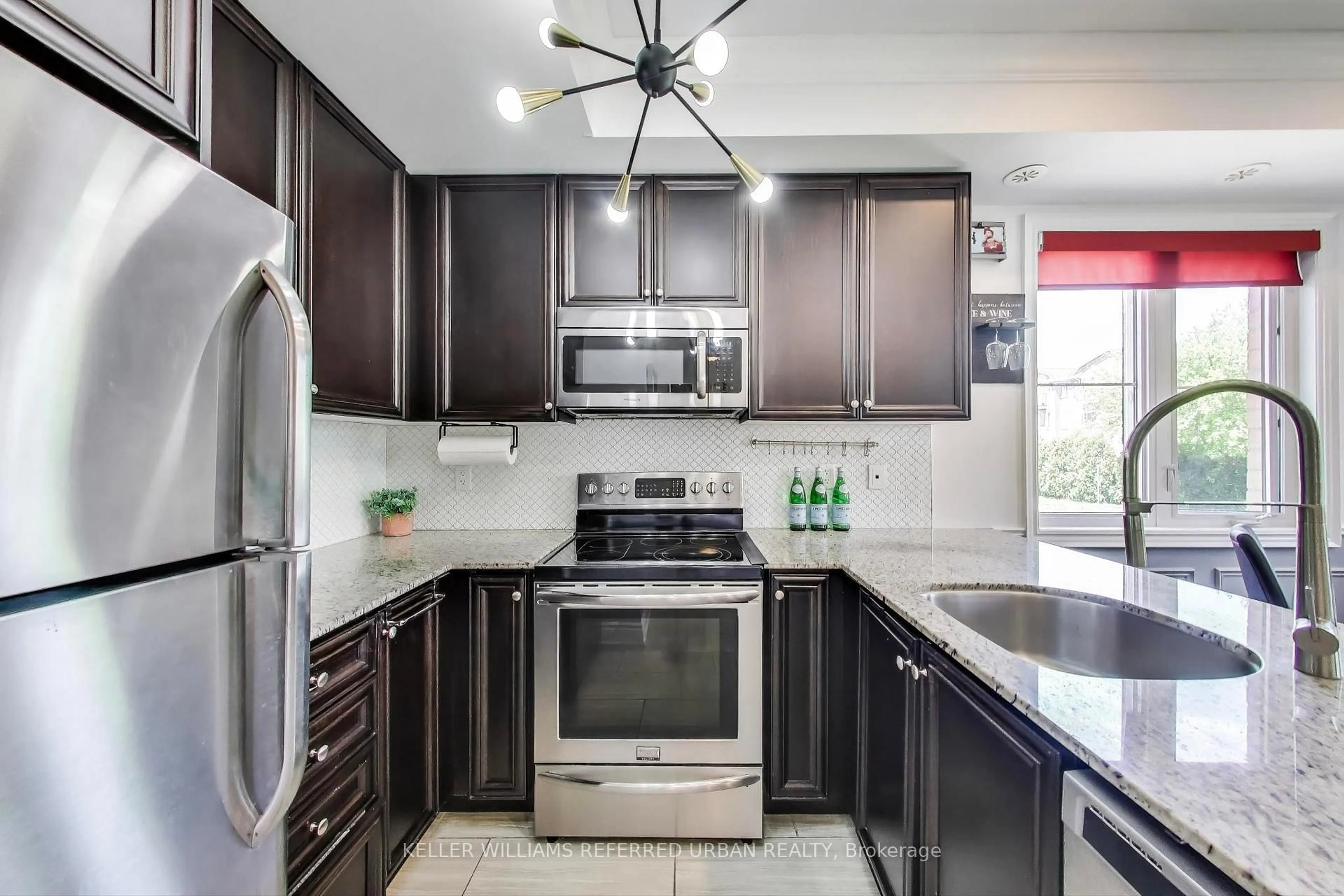 Contemporary kitchen, ceramic/tile floor for 380 Hopewell Ave #231, Toronto Ontario M6E 2S2