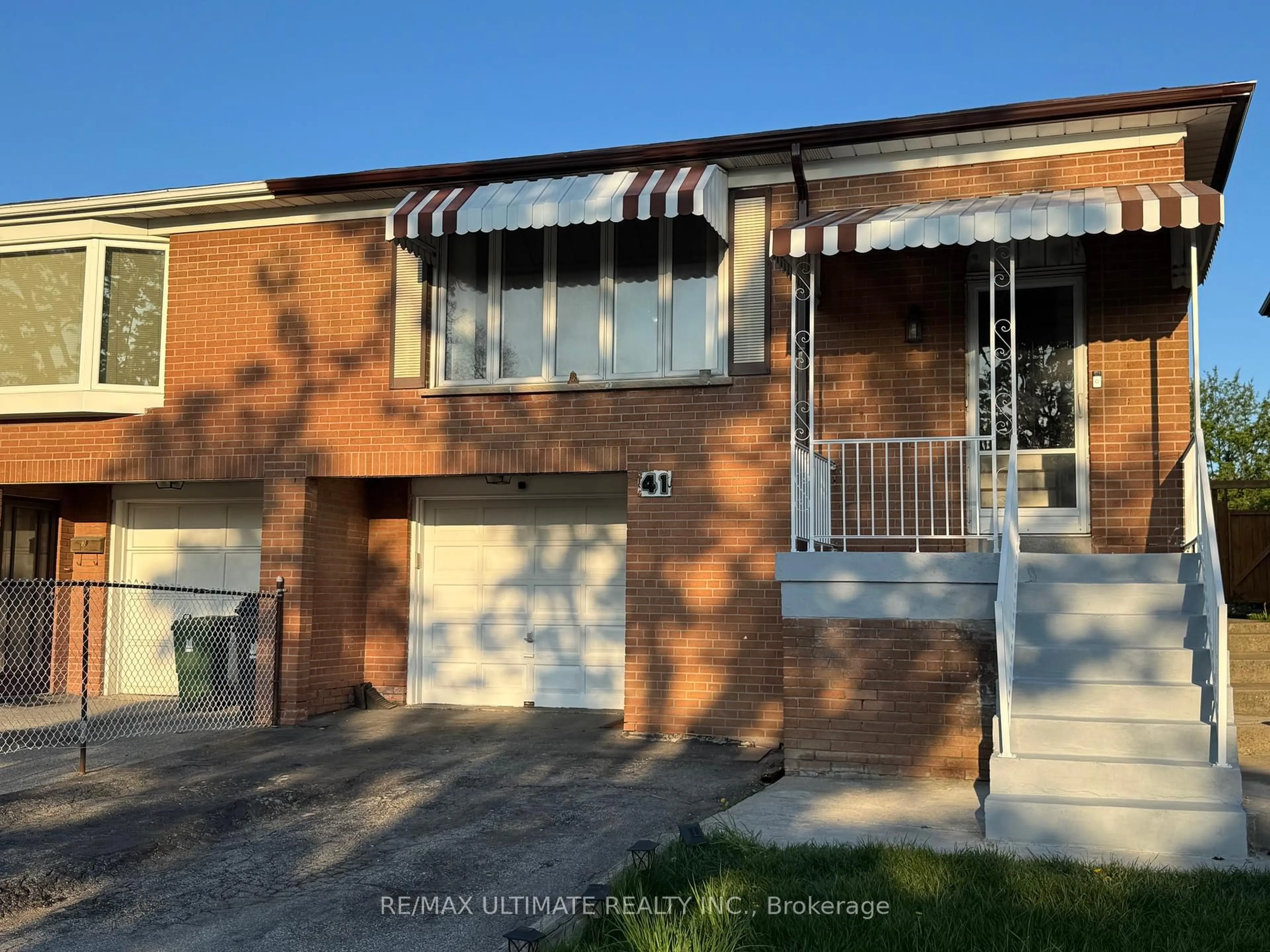 Home with brick exterior material, street for 41 Clarion Dr, Toronto Ontario M9R 3Y4