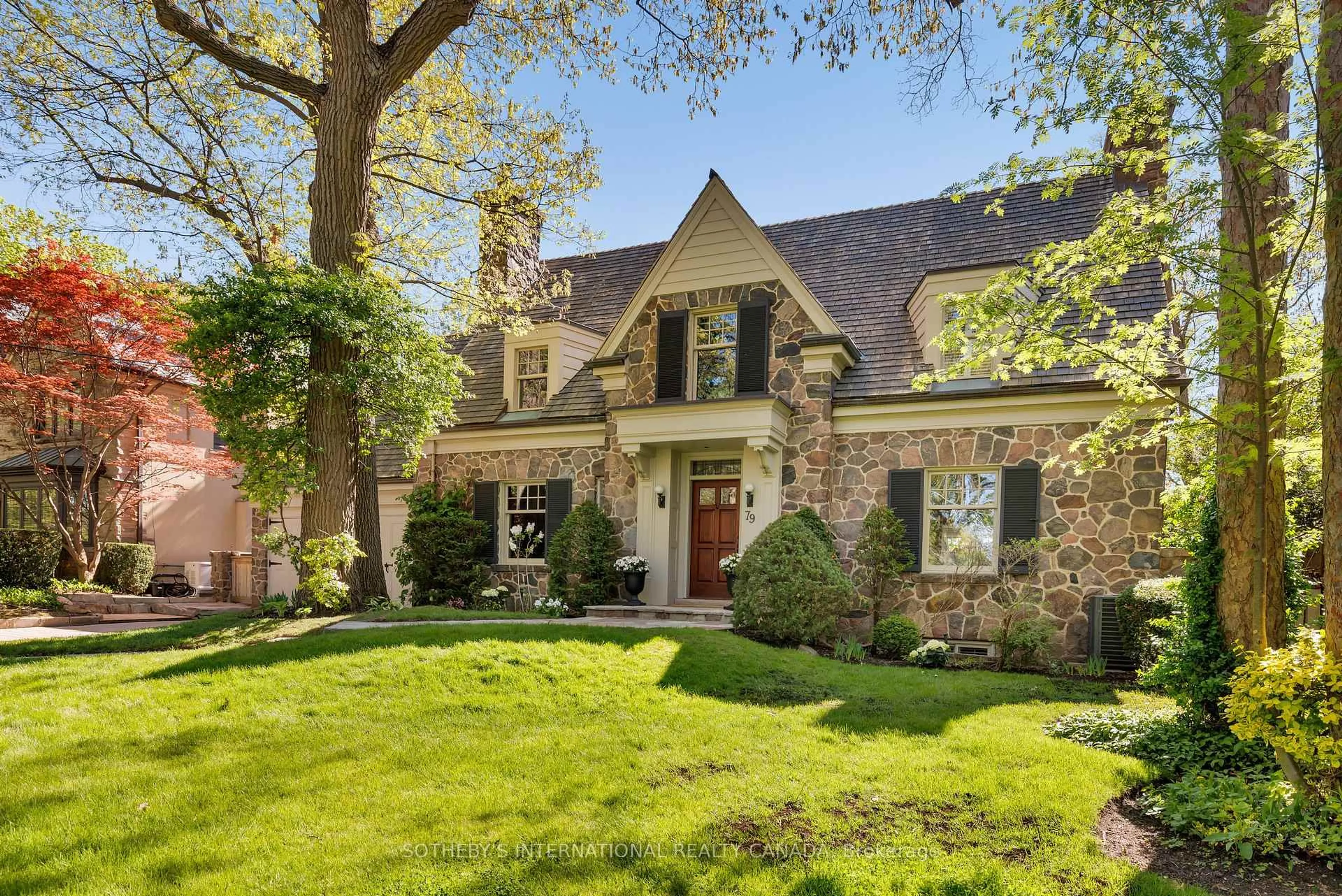 Home with brick exterior material, street for 79 Baby Point Cres, Toronto Ontario M6S 2B7