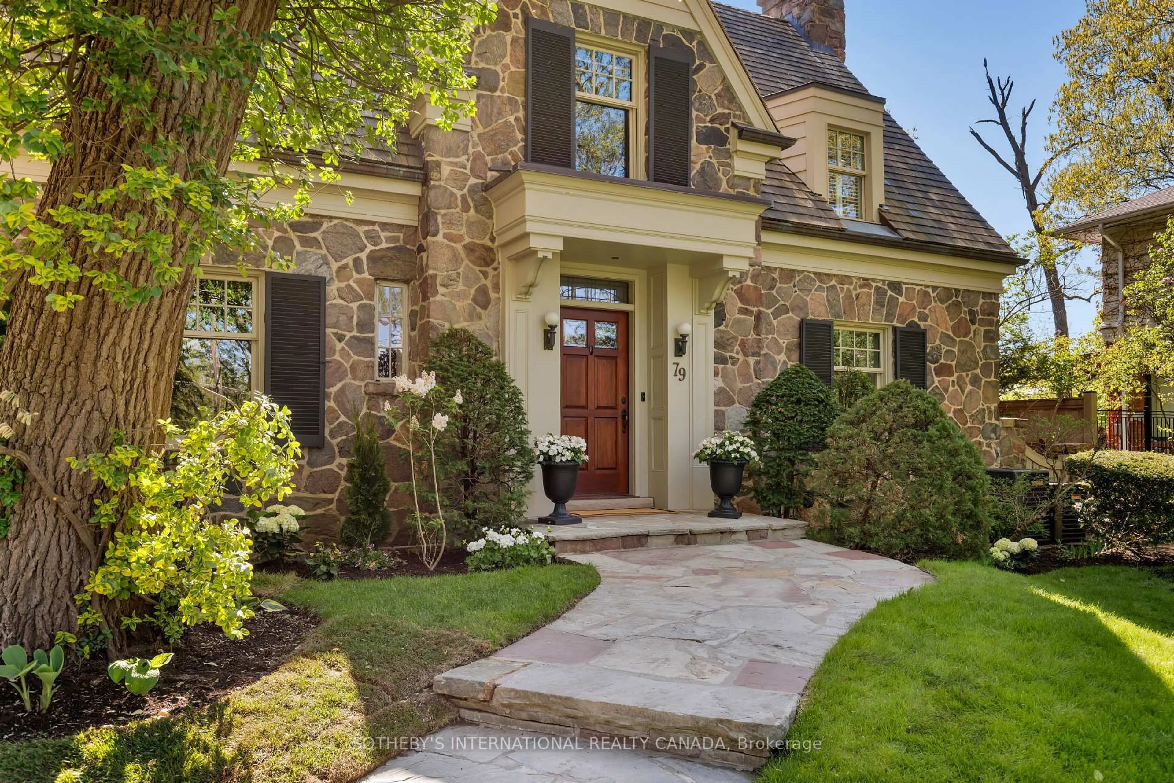 Home with brick exterior material, street for 79 Baby Point Cres, Toronto Ontario M6S 2B7