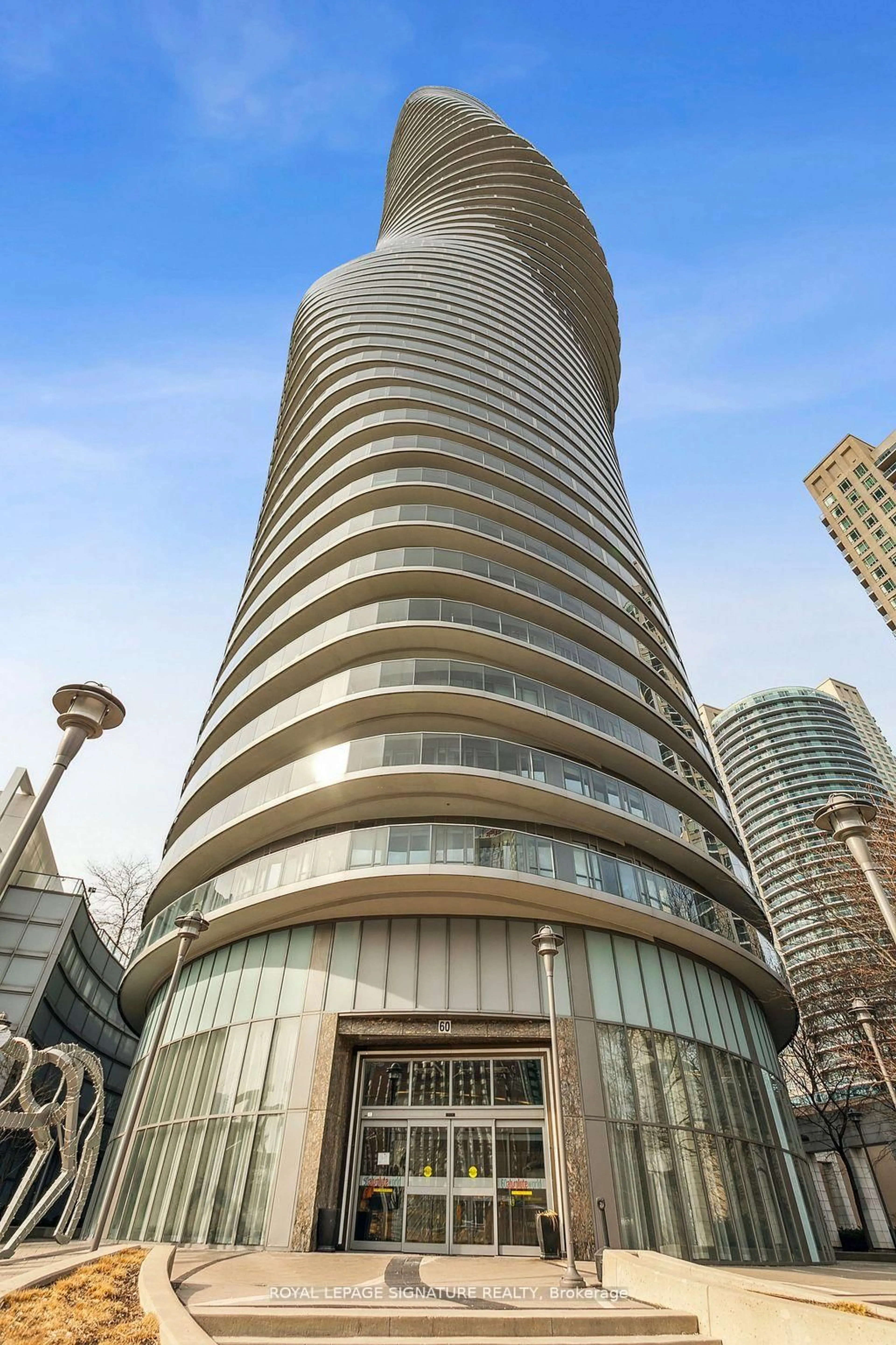Indoor foyer for 60 Absolute Ave #2503, Mississauga Ontario L4Z 0A9