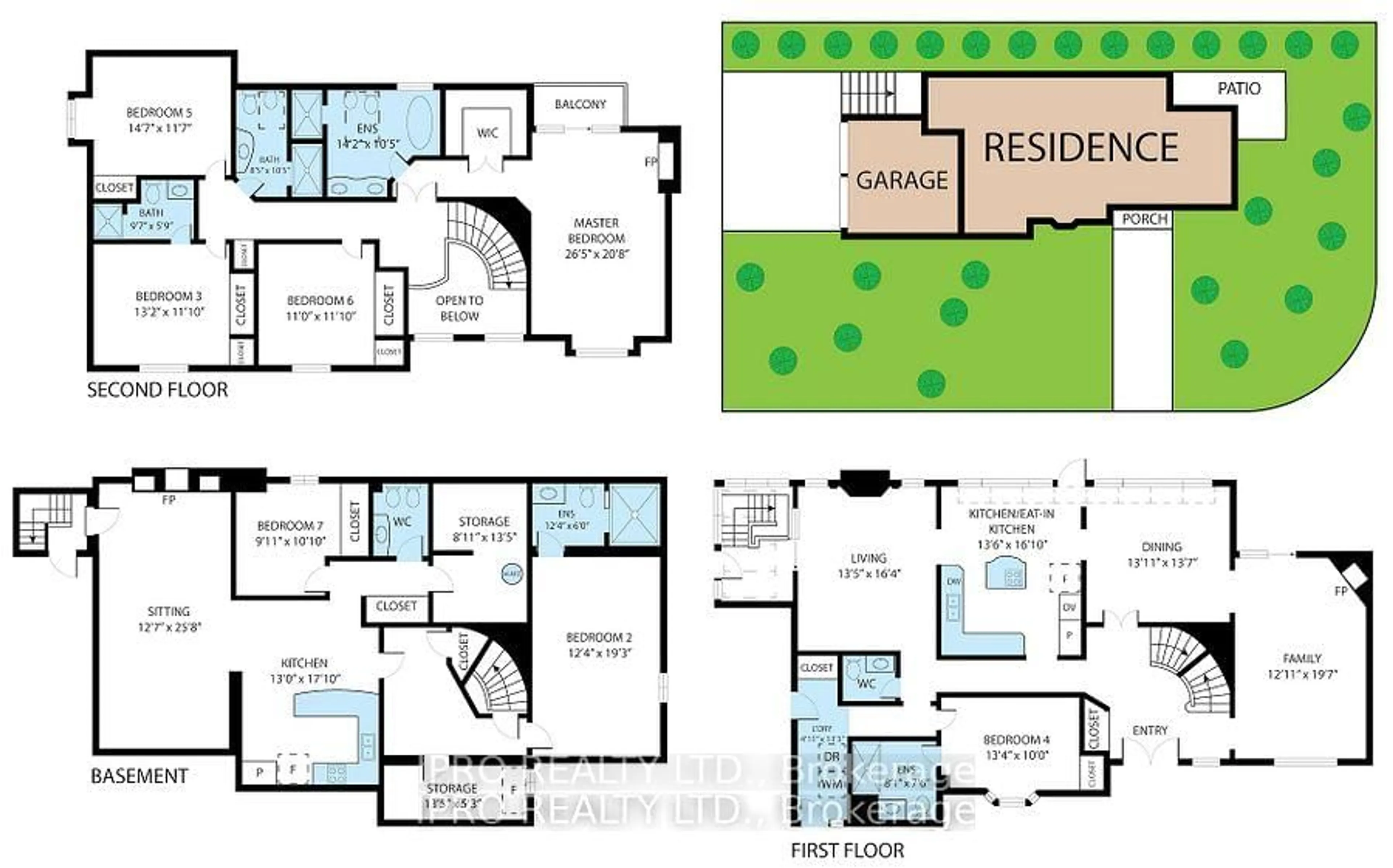 Floor plan for 4326 Bridlepath Tr, Mississauga Ontario L5L 3K4