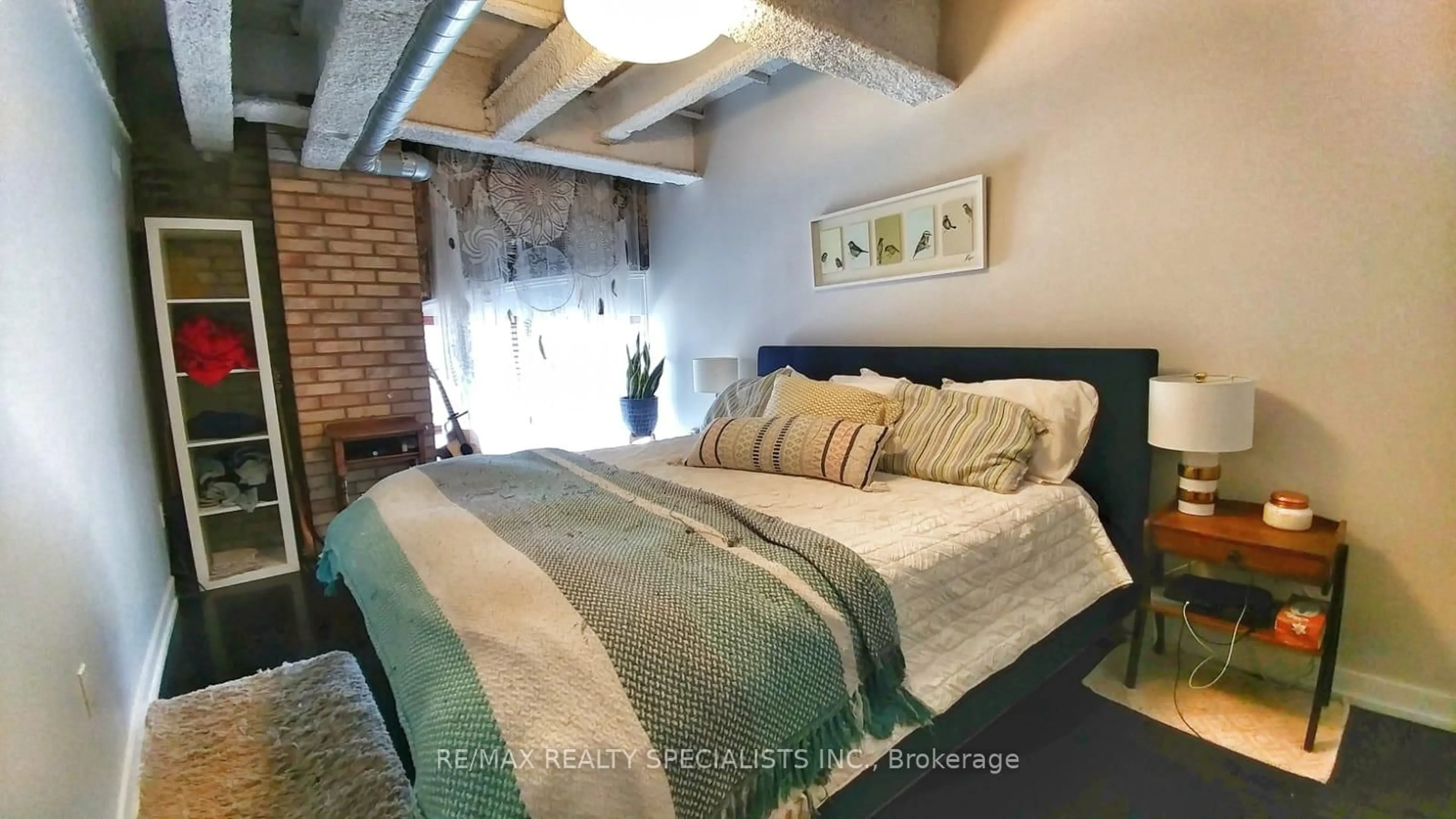 Bedroom with bed, unknown for 1100 Lansdowne Ave #201, Toronto Ontario M6H 4K1