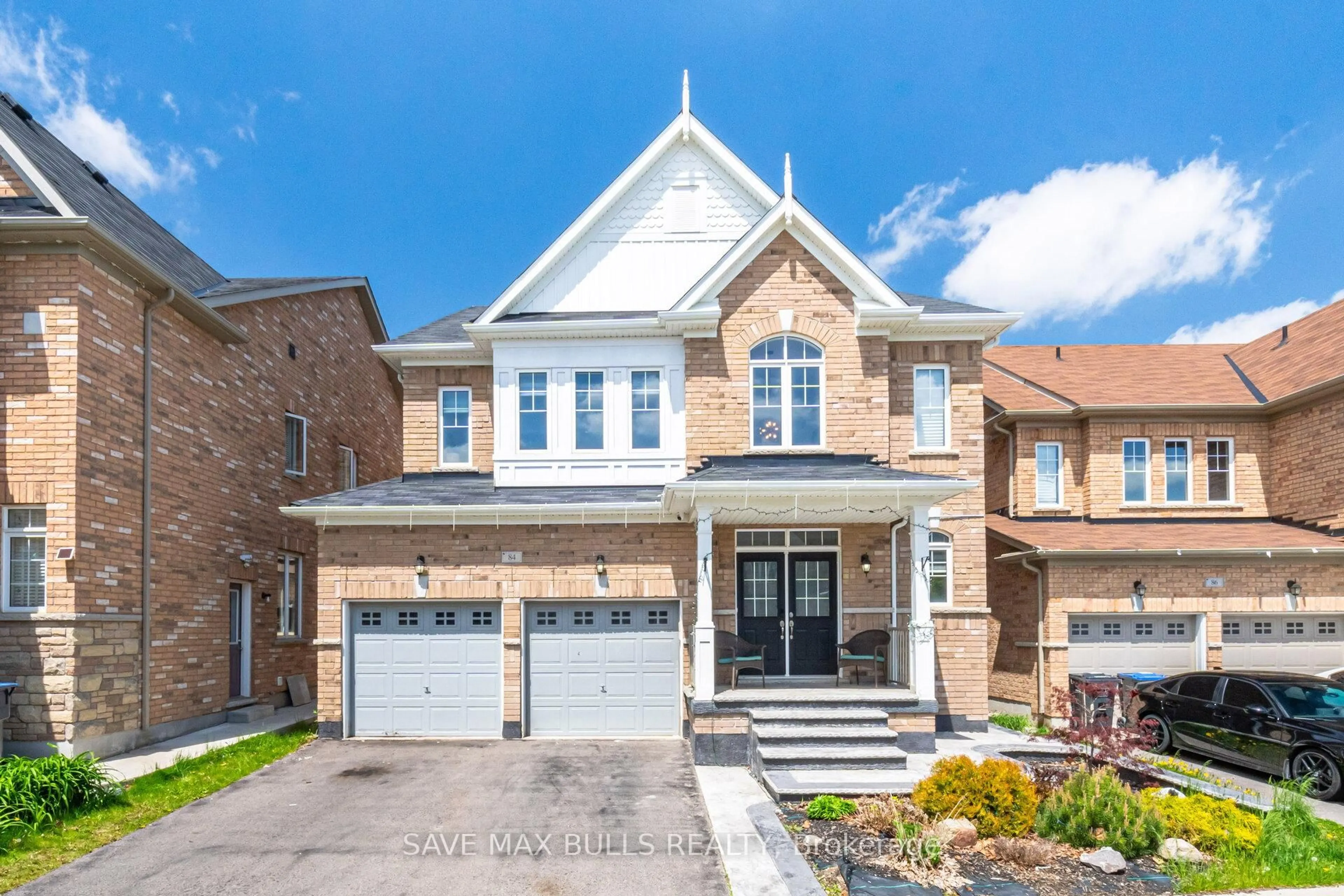 Home with brick exterior material, street for 84 Haverstock Cres, Brampton Ontario L7A 0G1