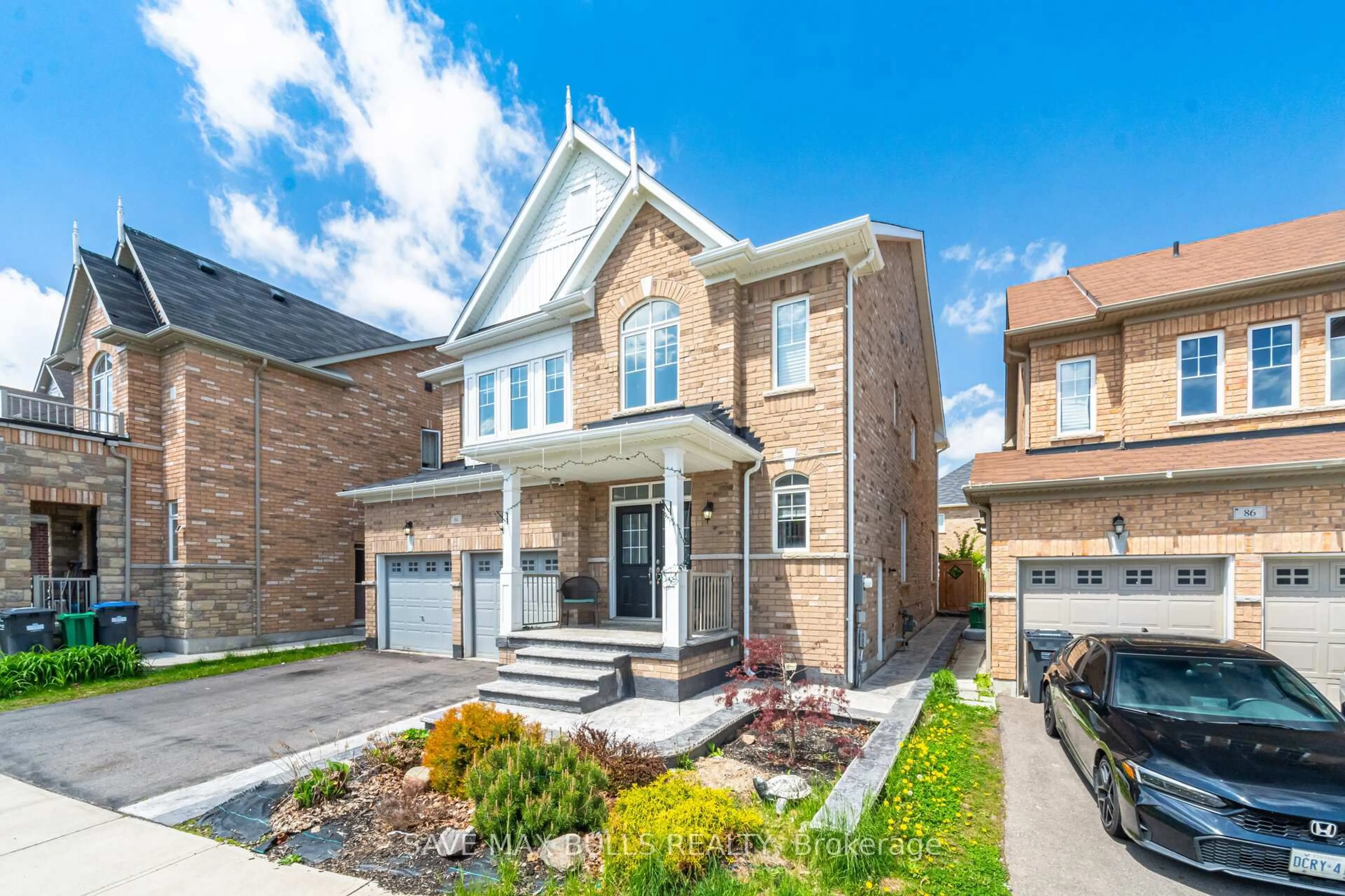 Home with brick exterior material, street for 84 Haverstock Cres, Brampton Ontario L7A 0G1