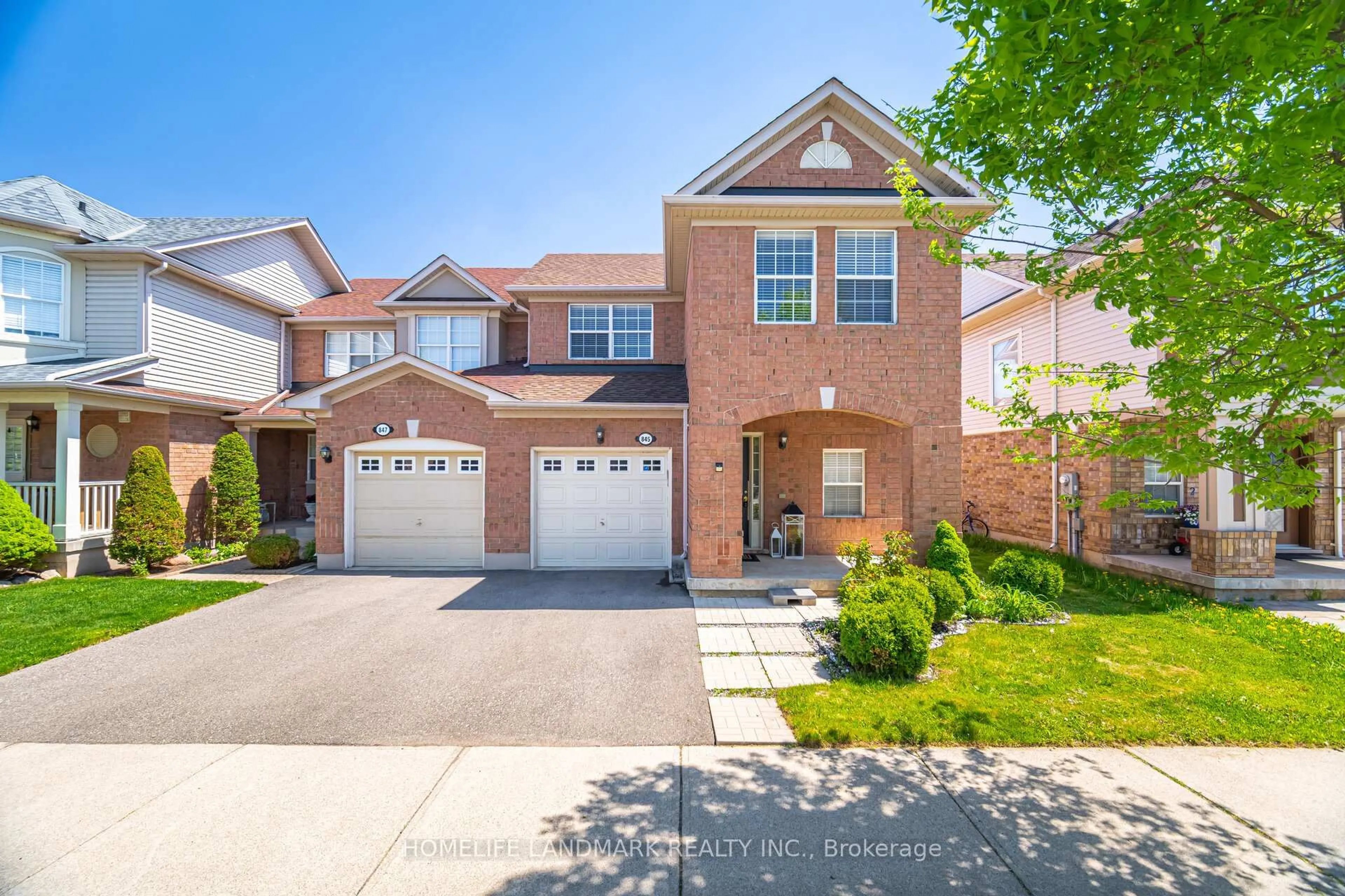 Home with brick exterior material, street for 845 Mckay Cres, Milton Ontario L9T 6L3