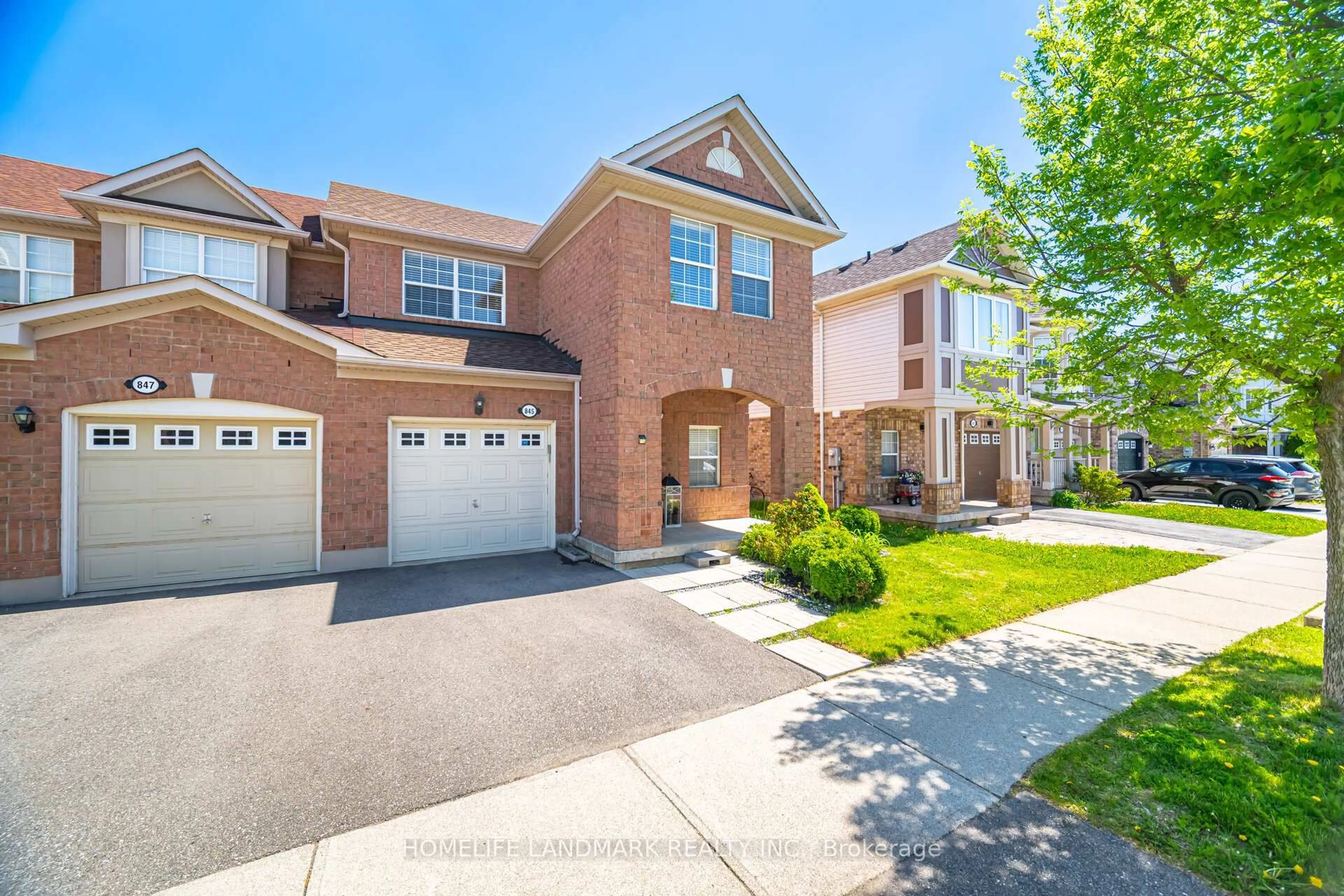 Home with brick exterior material, street for 845 Mckay Cres, Milton Ontario L9T 6L3