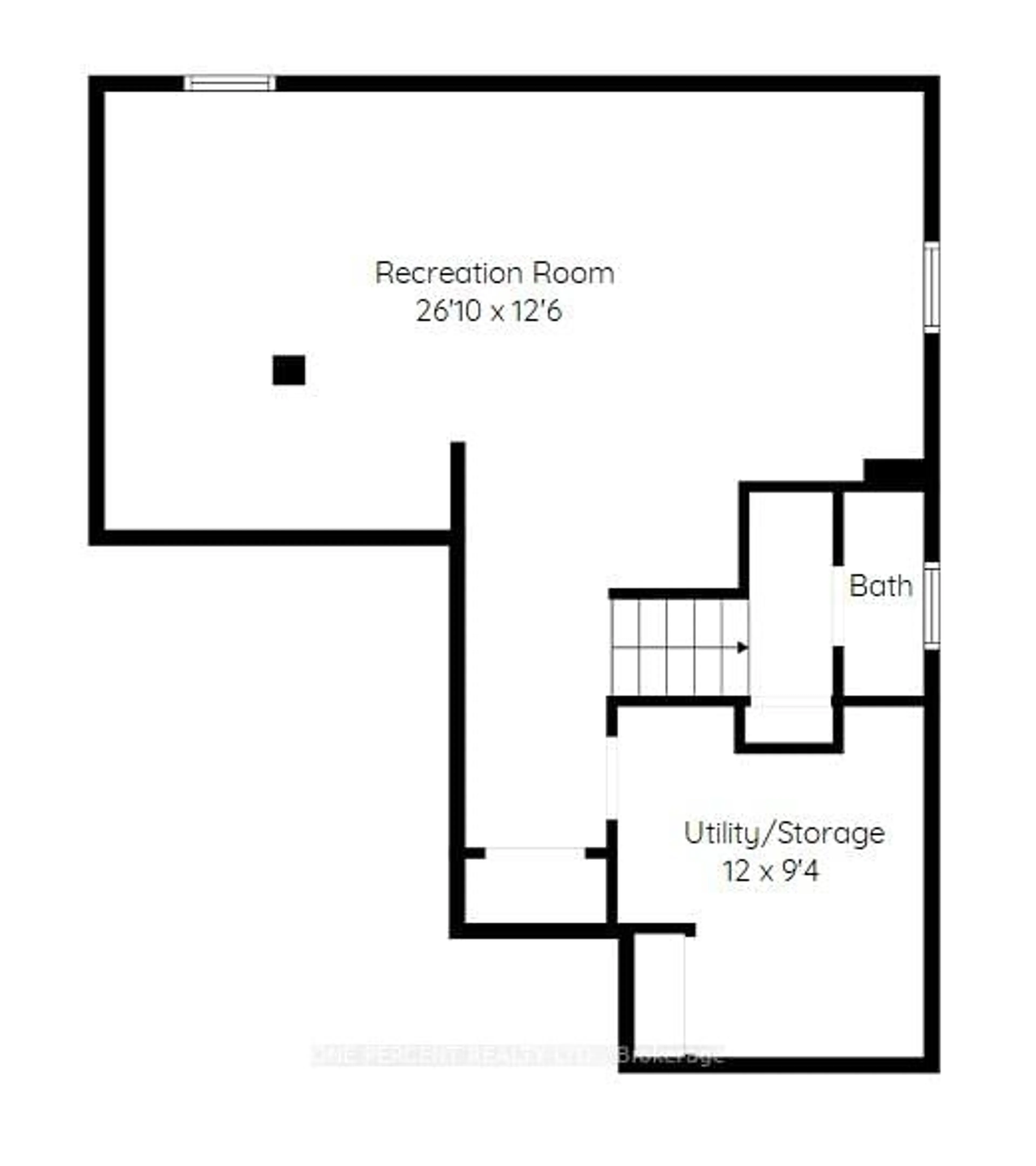 Floor plan for 4679 Mcleod Rd, Burlington Ontario L7M 0K6