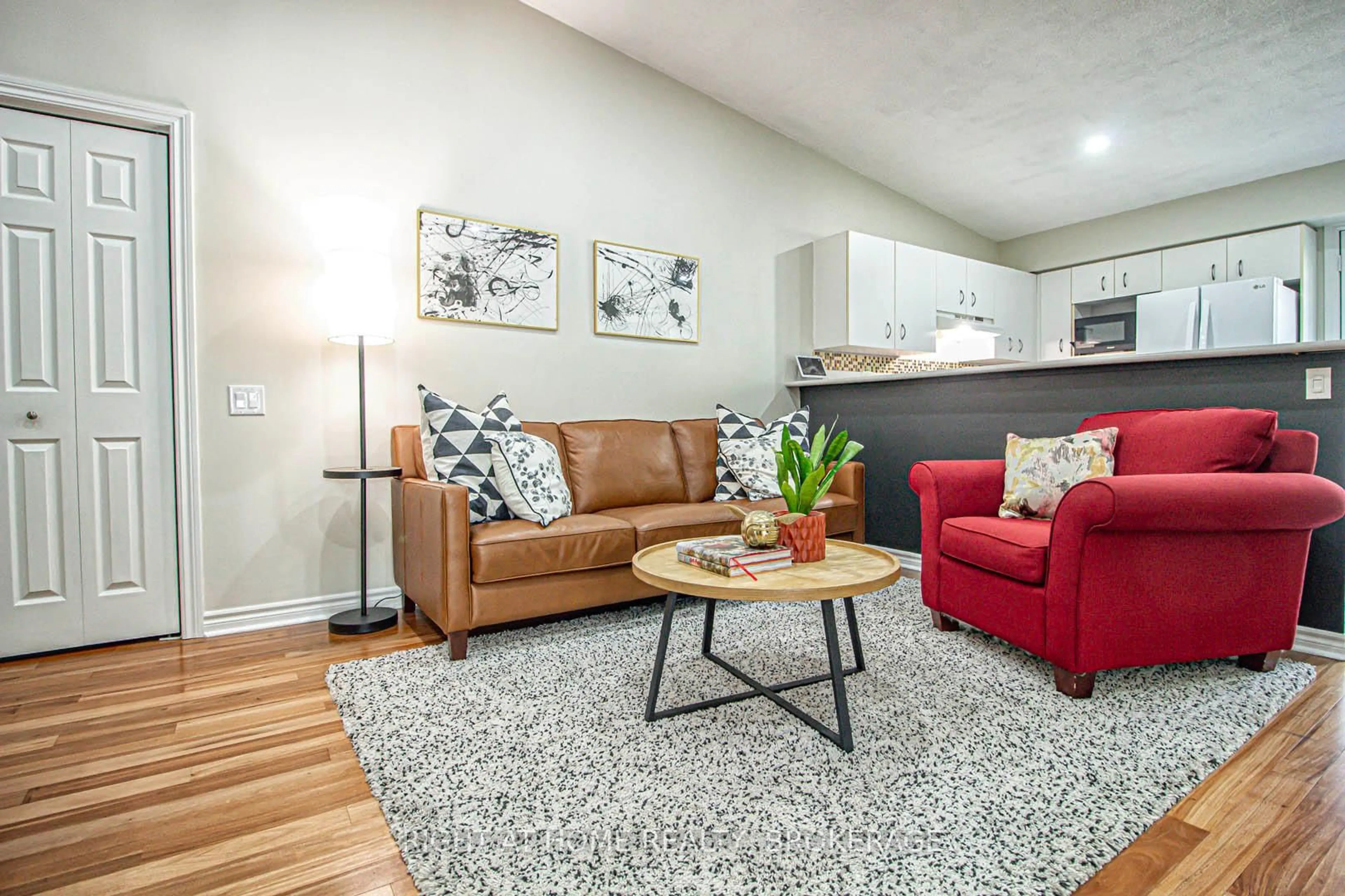 Living room with furniture, unknown for 1451 Walker's Line #415, Burlington Ontario L7M 4P1