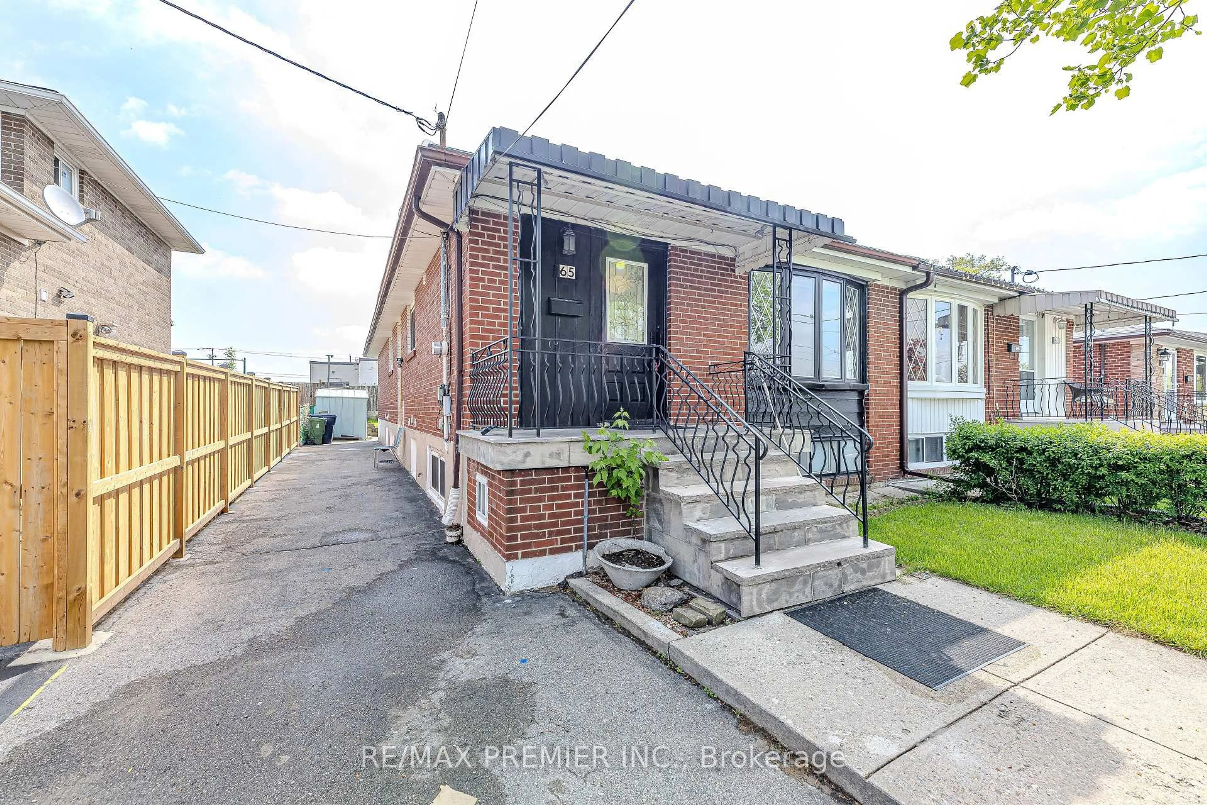 Home with brick exterior material, street for 65 Elnathan Cres, Toronto Ontario M9L 2G2