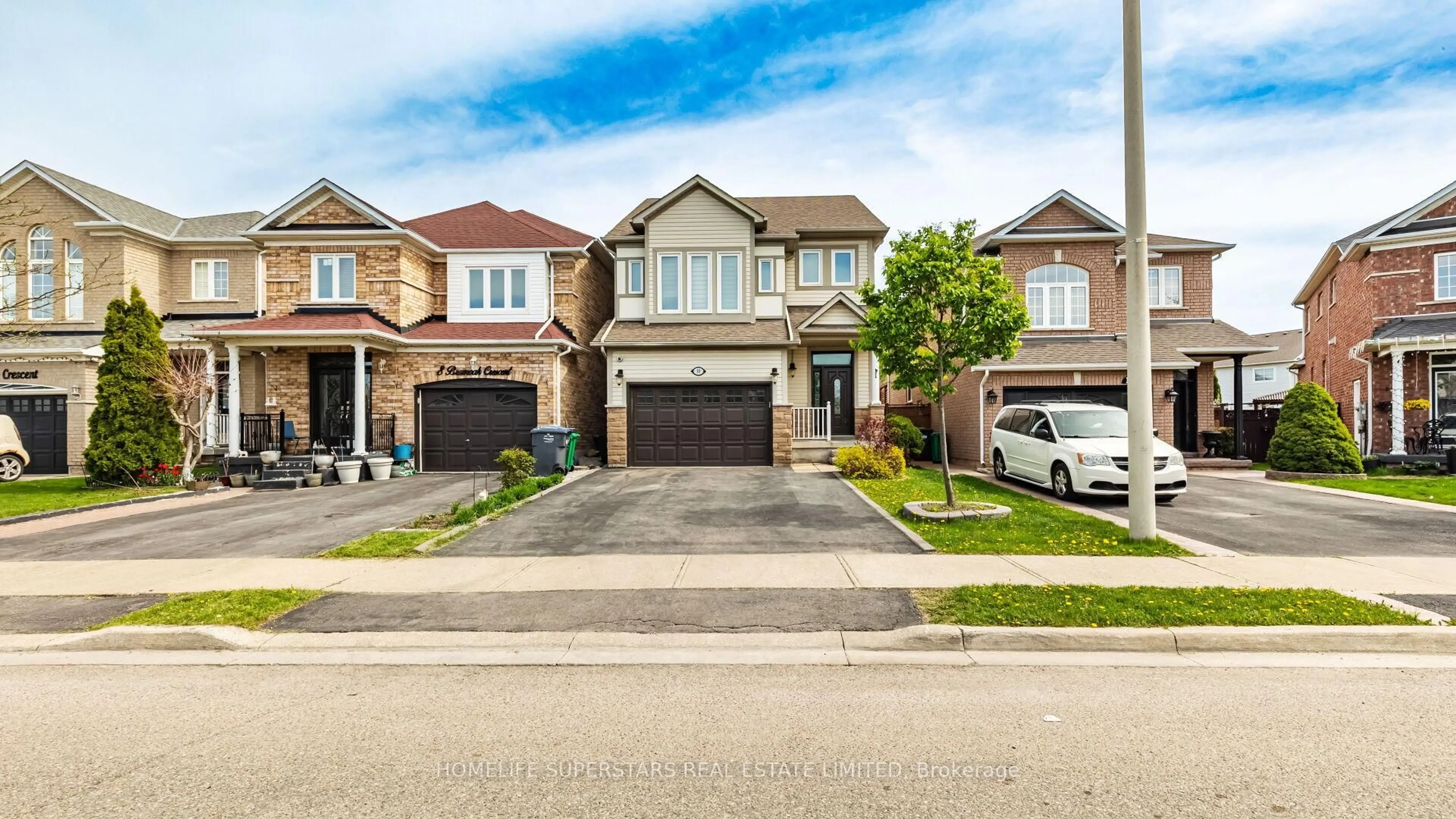 Home with brick exterior material, street for 10 bramoak Cres, Brampton Ontario L7A 1T7
