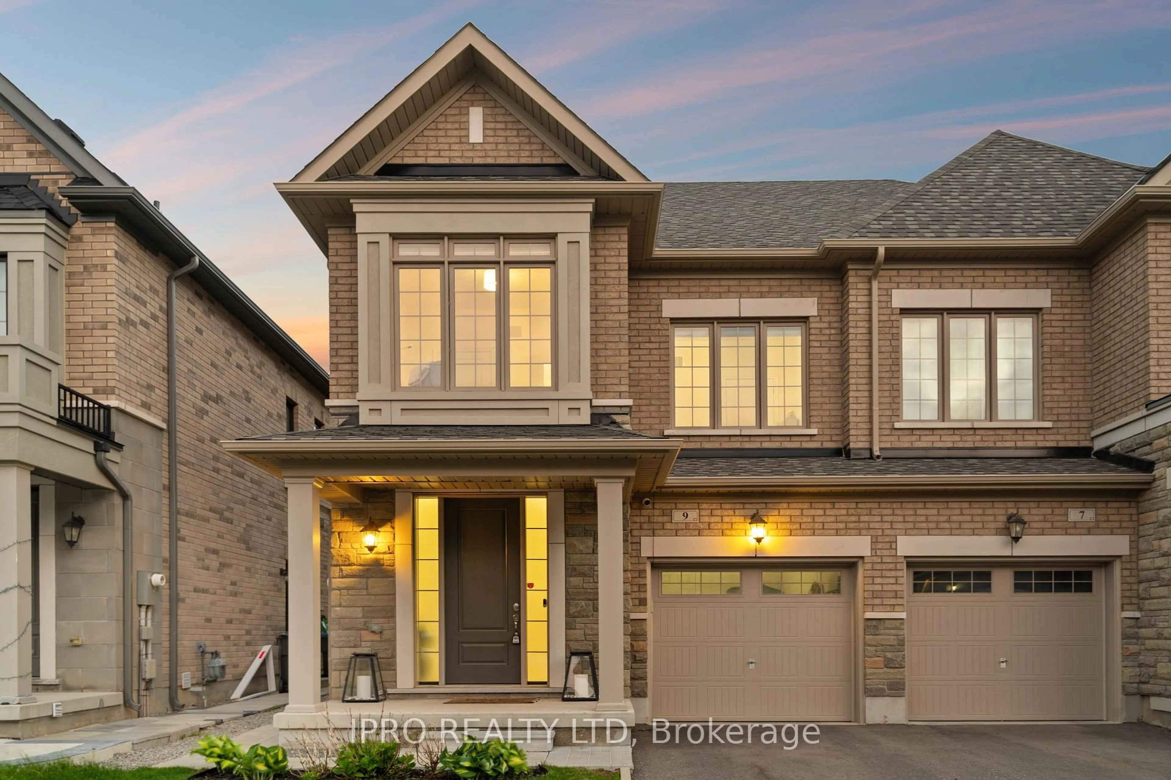 Home with brick exterior material, street for 9 Angelfish Rd, Brampton Ontario L7A 5C5