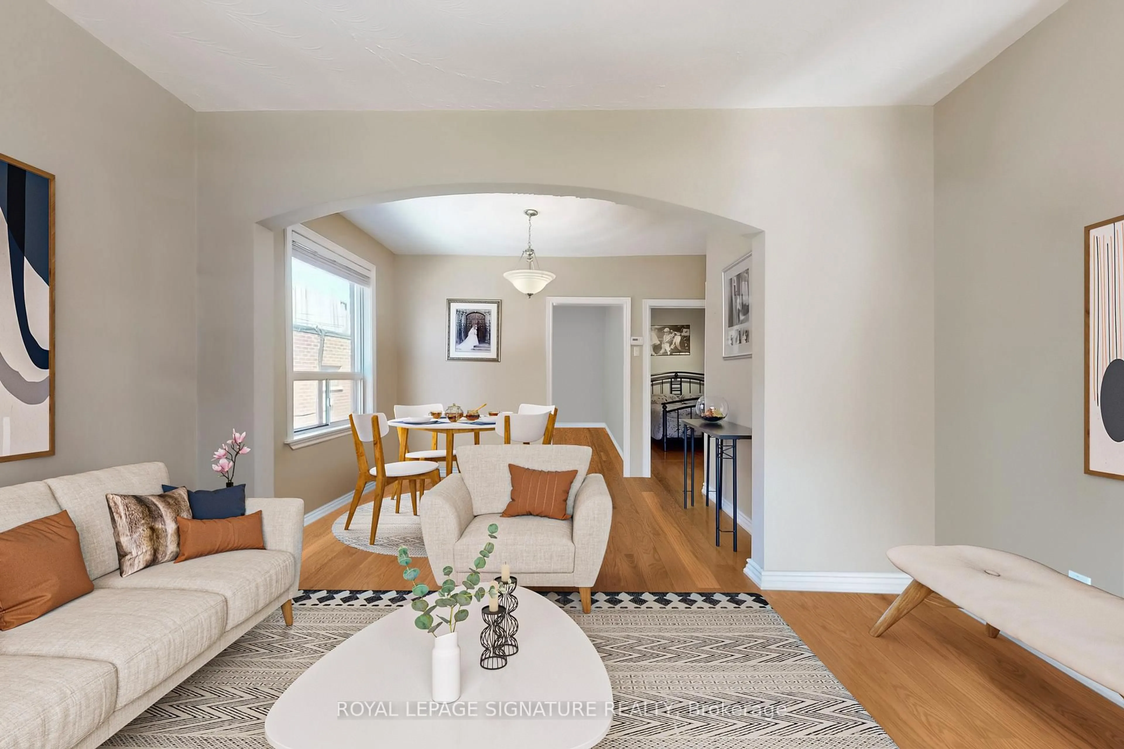 Living room with furniture, unknown for 12 Rowntree Ave, Toronto Ontario M6N 1R3