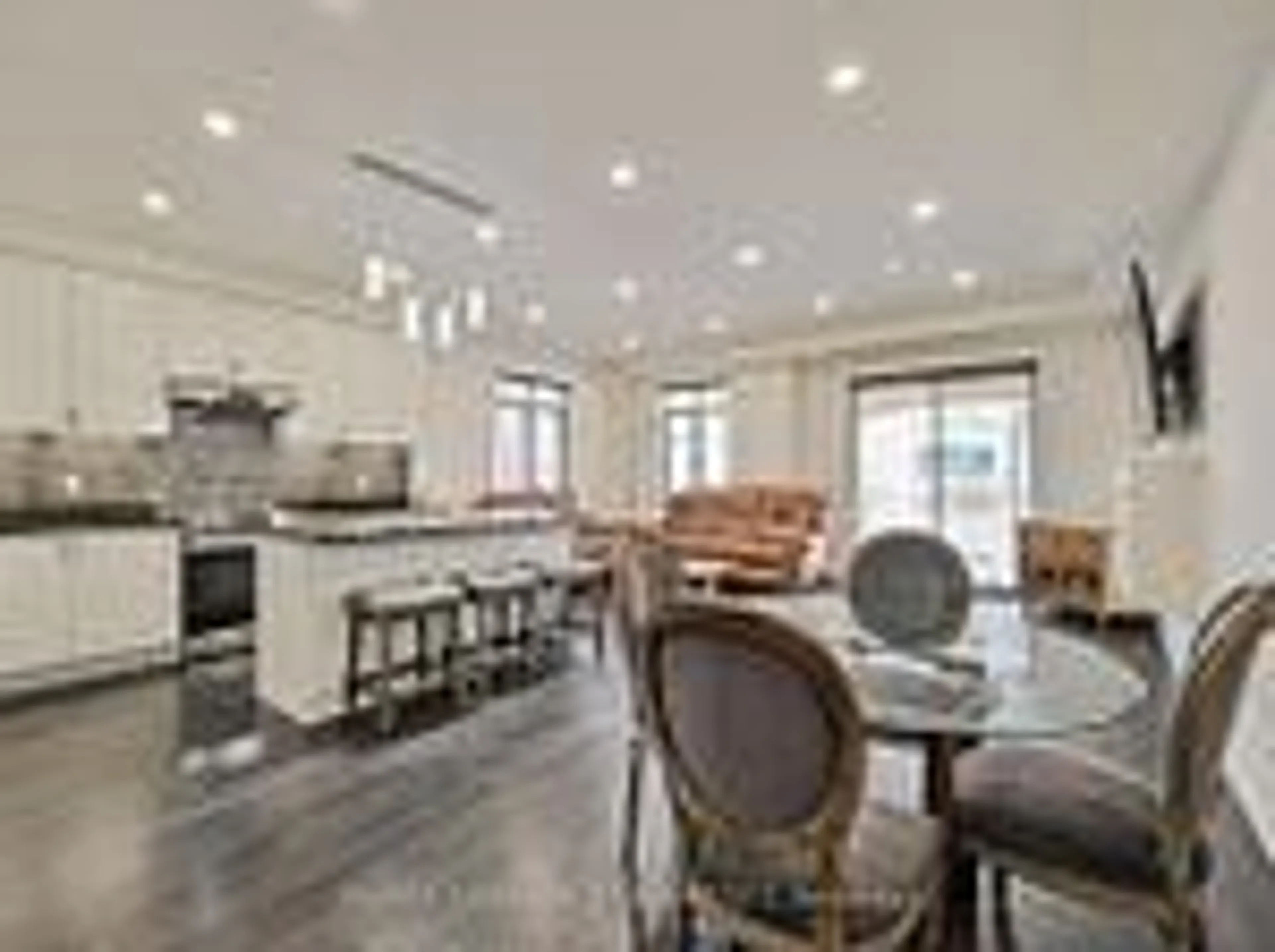 Open concept kitchen, ceramic/tile floor for 469 Dundas St, Oakville Ontario L6H 3P4