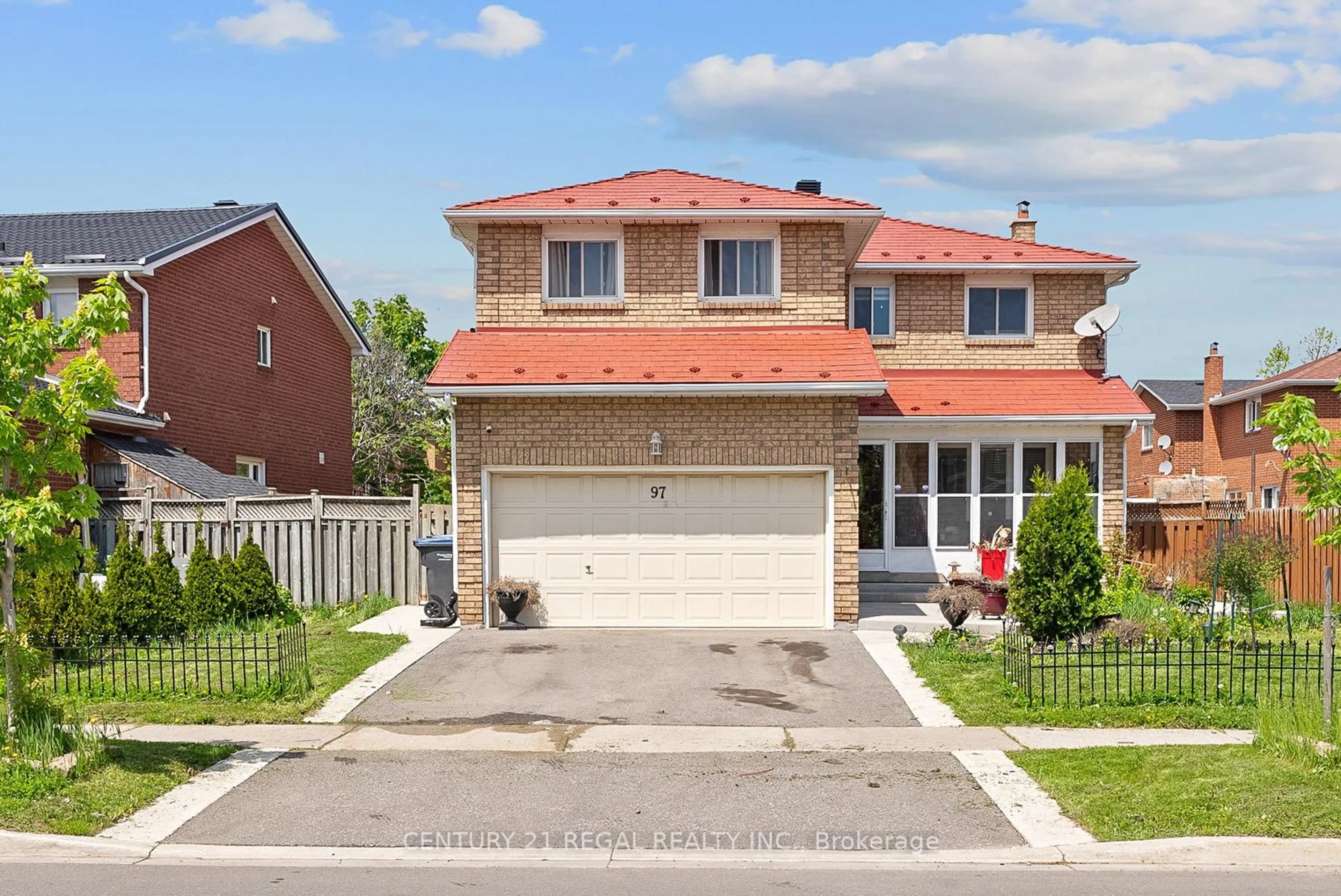 Home with brick exterior material, street for 97 Hinchley Wood Grve, Brampton Ontario L6V 4J1