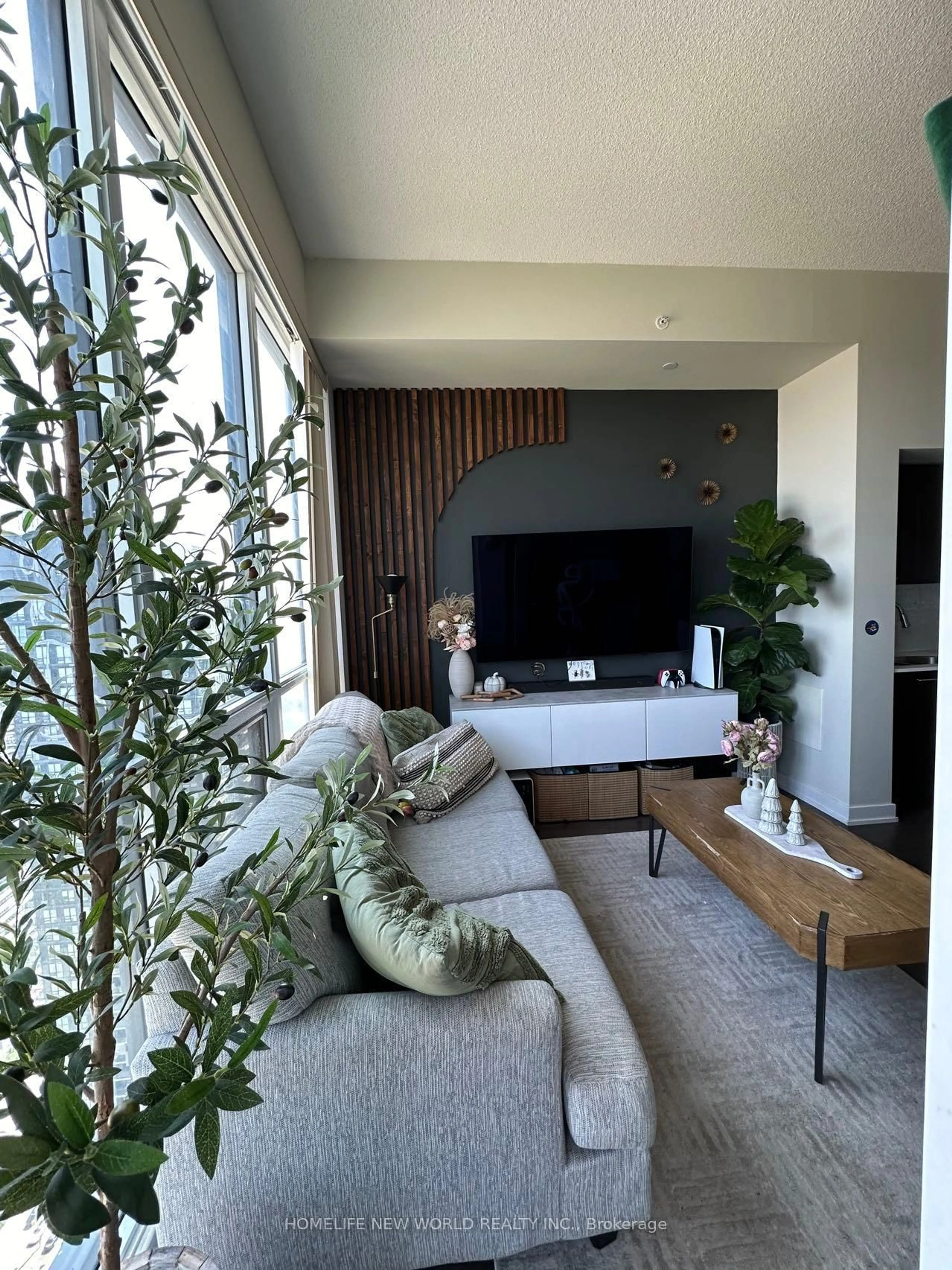 Living room with furniture, unknown for 2220 Lake Shore Blvd #4505, Toronto Ontario M8V 0C1