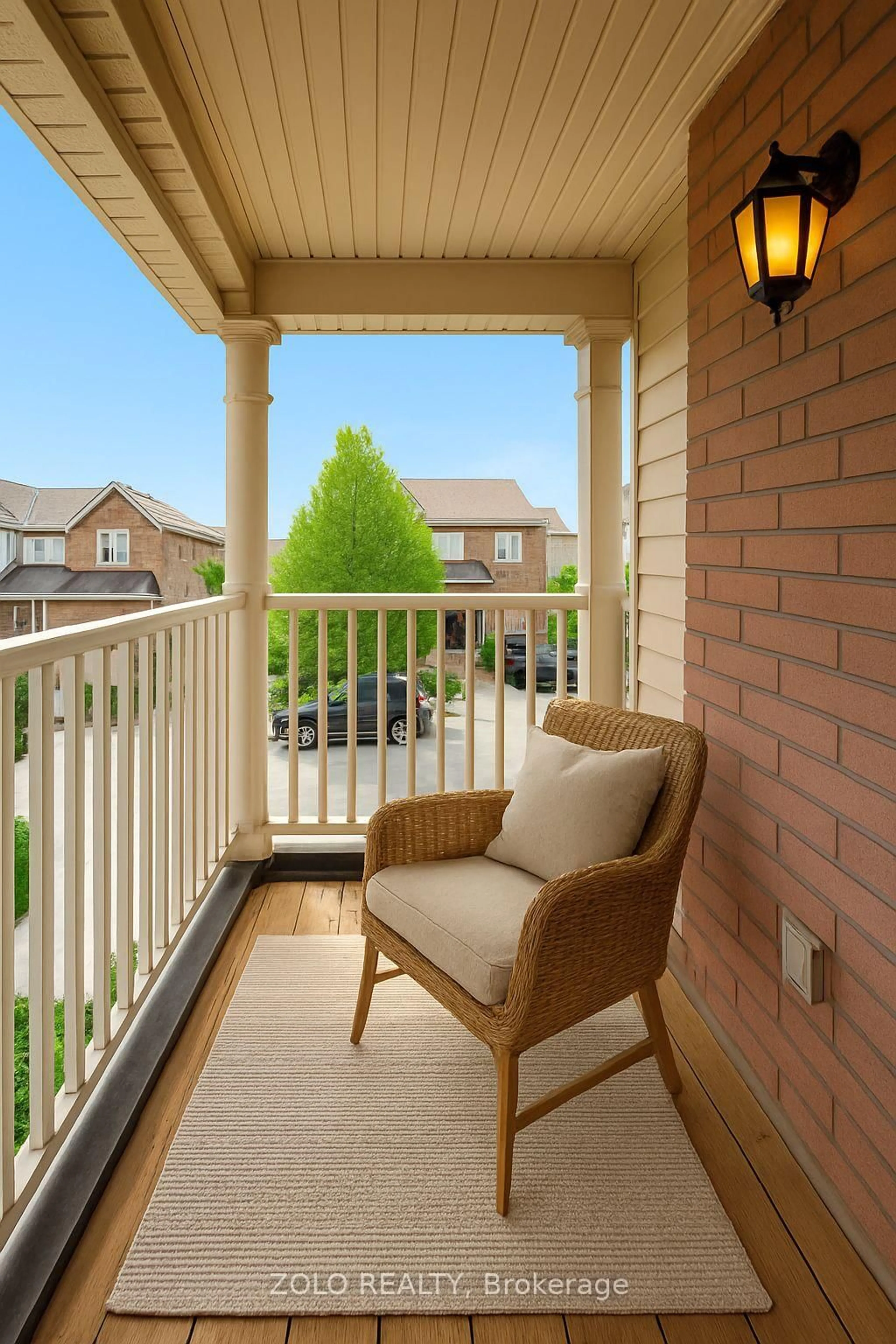 Balcony in the apartment, unknown for 705 Rayner Crt, Milton Ontario L9T 0P1