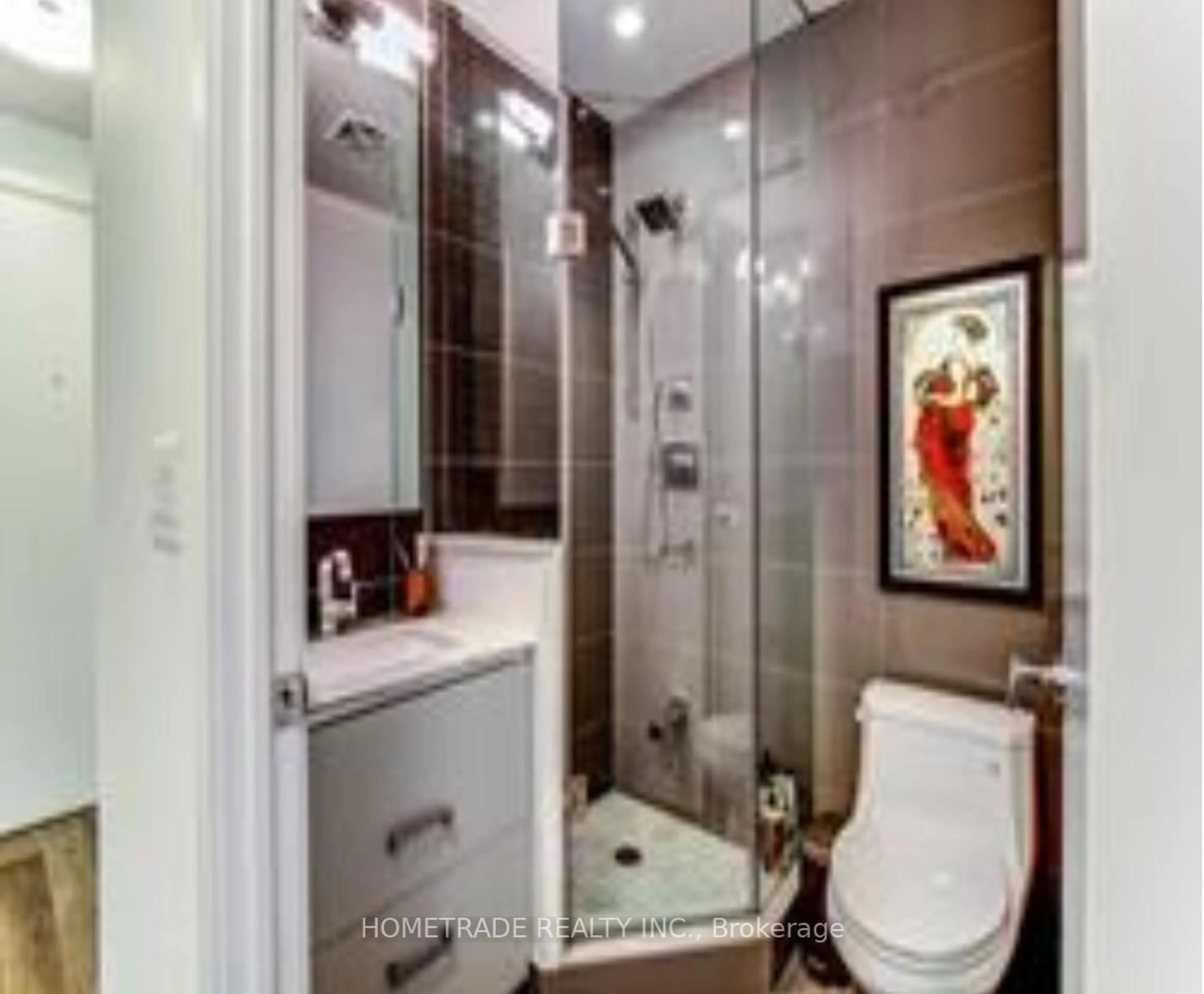 Contemporary bathroom, ceramic/tile floor for 1830 Bloor St #815, Toronto Ontario M6P 0A2