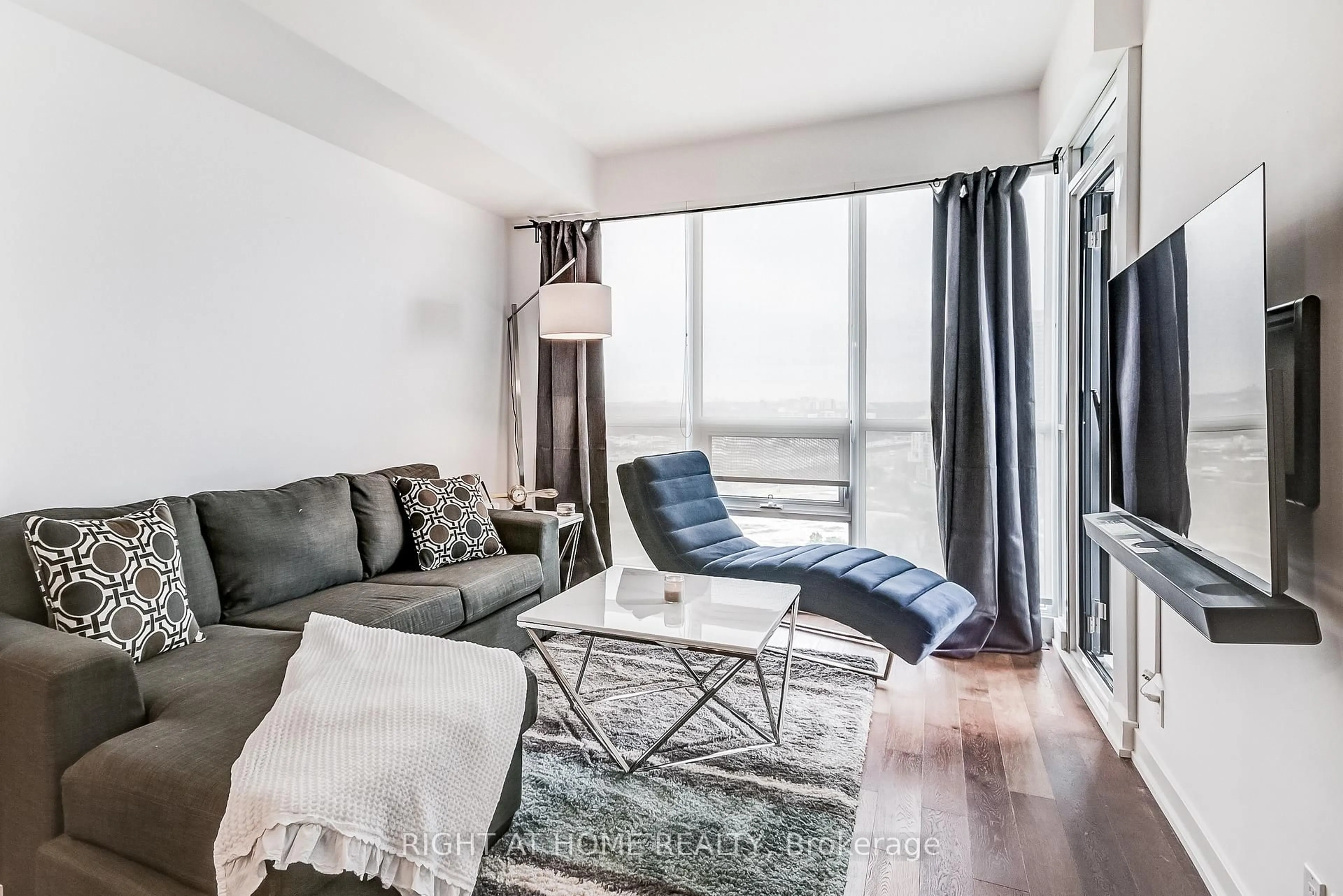 Living room with furniture, unknown for 2212 Lake Shore Blvd #2710, Toronto Ontario M8V 1A4